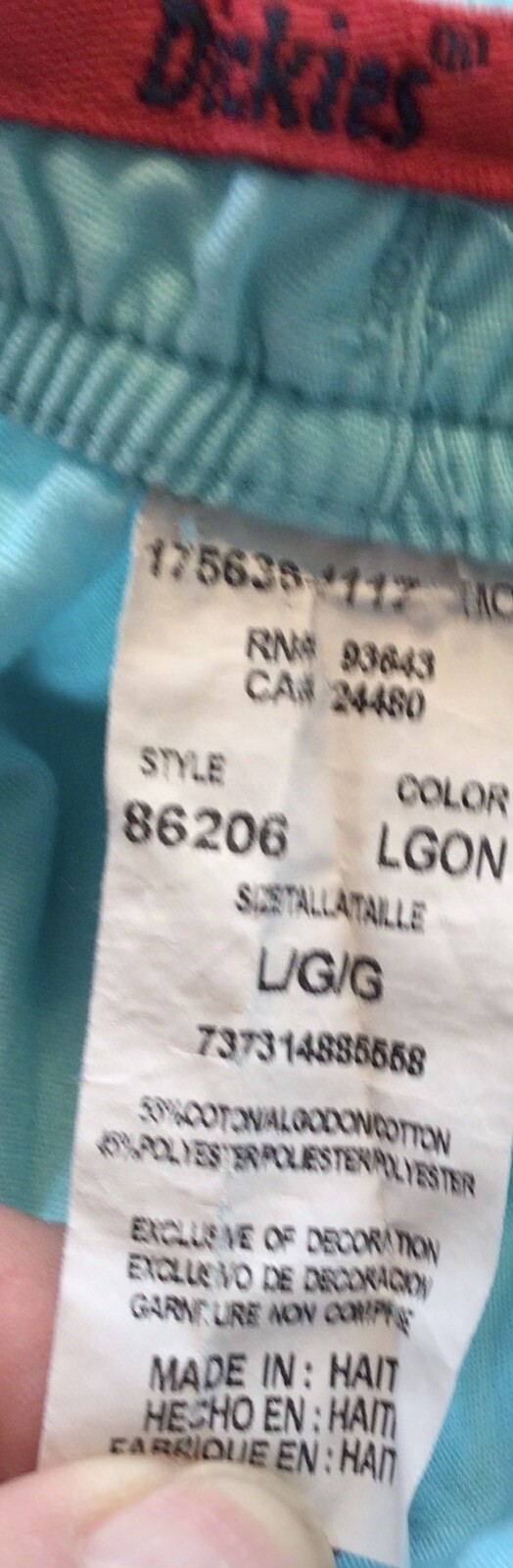 Dickies Signature Collection Nursing Scrub Pant 86206 Lagoon Aqua Color Large