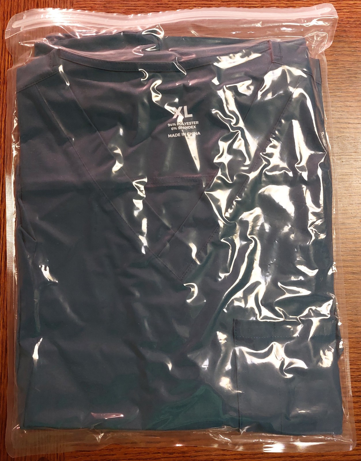 COZYFIT Men Scrubs Set — Stretch V-Neck Scrub Top & Jogger Pant with 8 Pockets