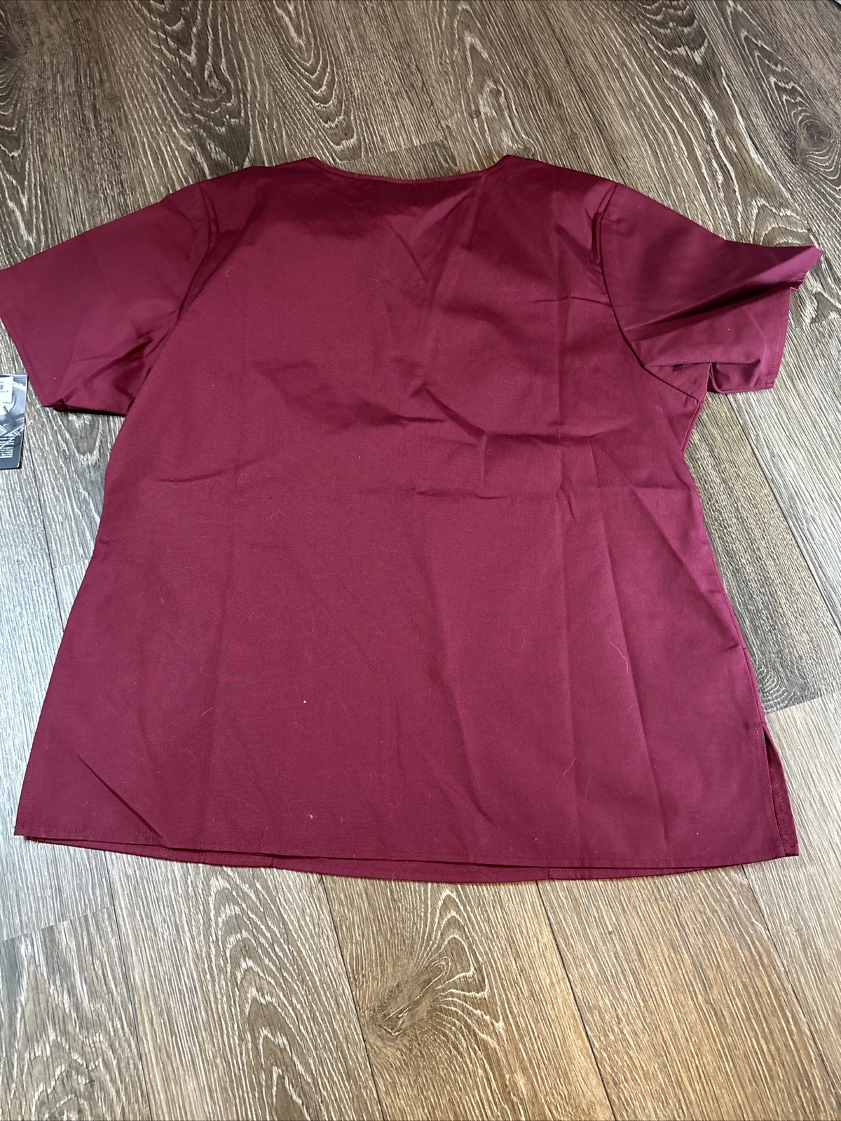 NWT Dickies Work Medical Uniform Scrubs Top Size Medium Red New