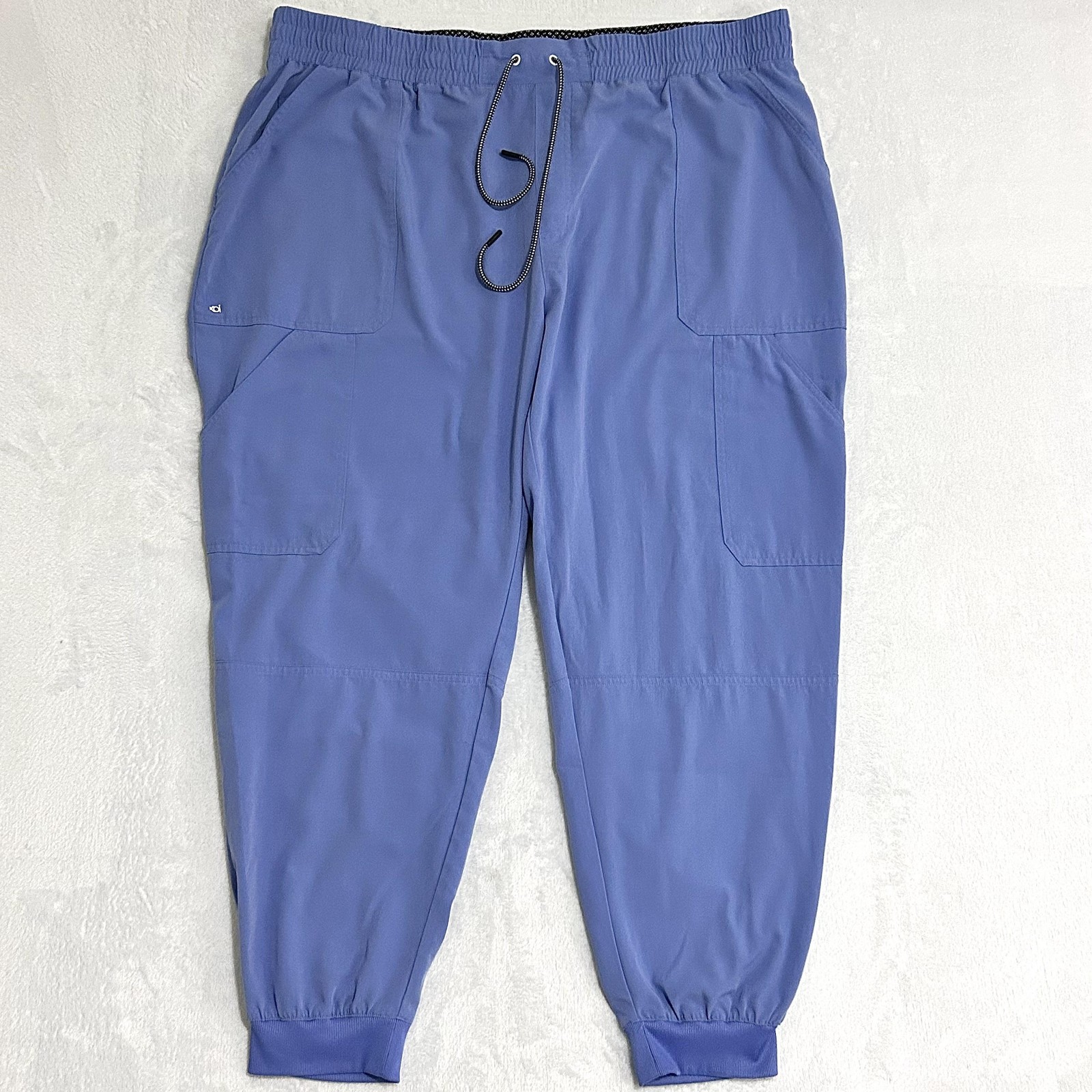 koi Next Gen Day to Night 7-Pocket Jogger Scrub Pants Mens 3XR True Ceil Stretch