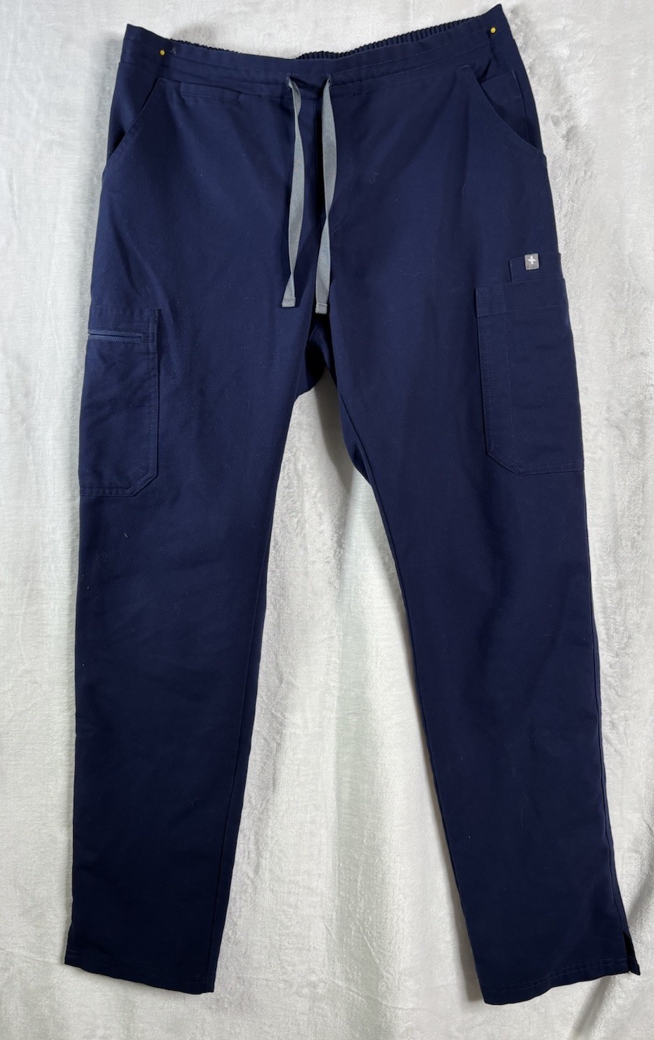 FIGS Yola Skinny Scrub Pants TW2000R Technical Collection Womens Small Blue