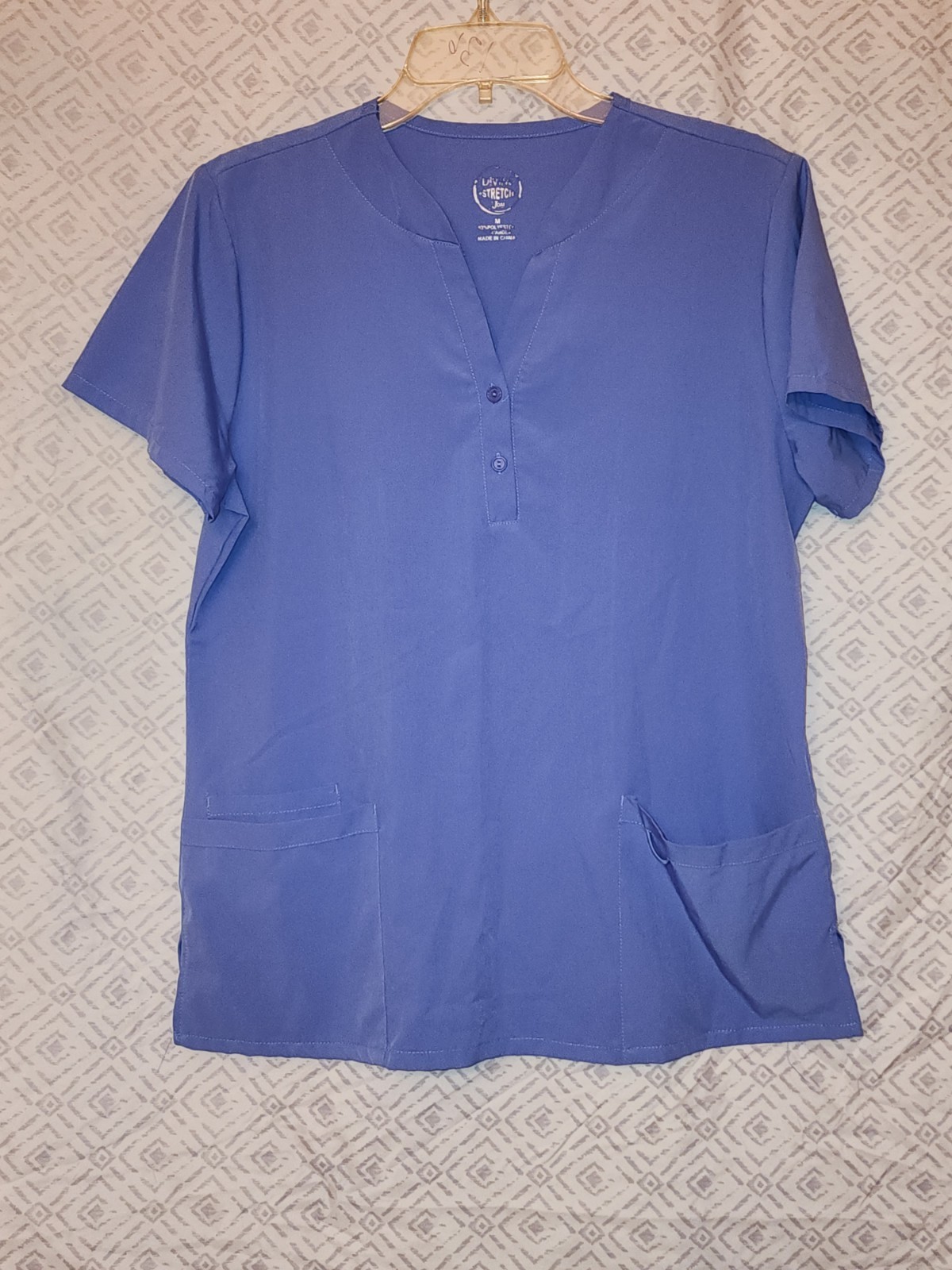 Divine Stretch by JDM Scrub Top Size M