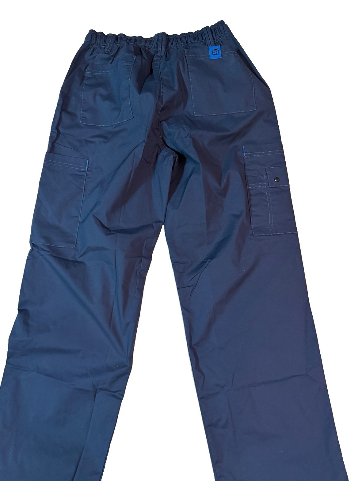 WONDERWINK WonderFlex pockets cargo Men’s Scrub Pants -MEDIUM -Navy blue
