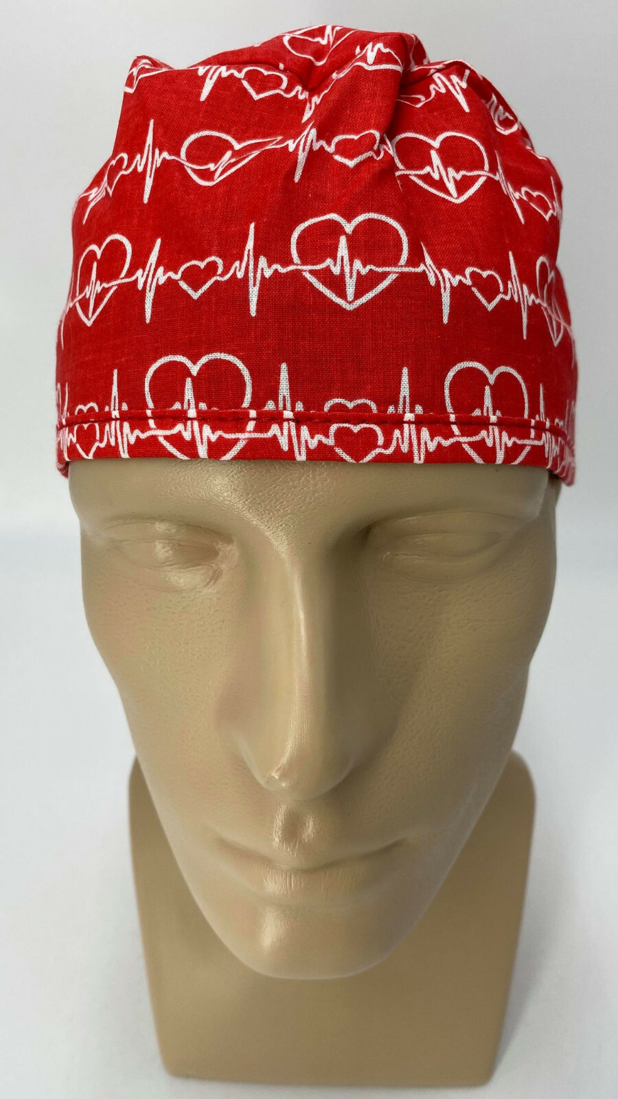 Scrub Cap Nurse Scrubs Hat Nursing Doctor Surgical Cardiologists, Red Heart Love