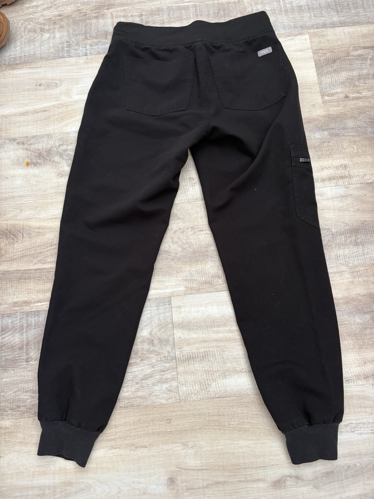 Figs Technical Collection Black Joggers Size XXS