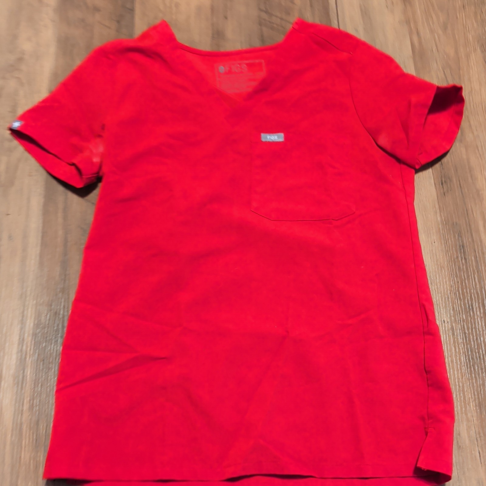 FIGS Technical Collection Scrub Set XXS RED Top & Jogger Pants