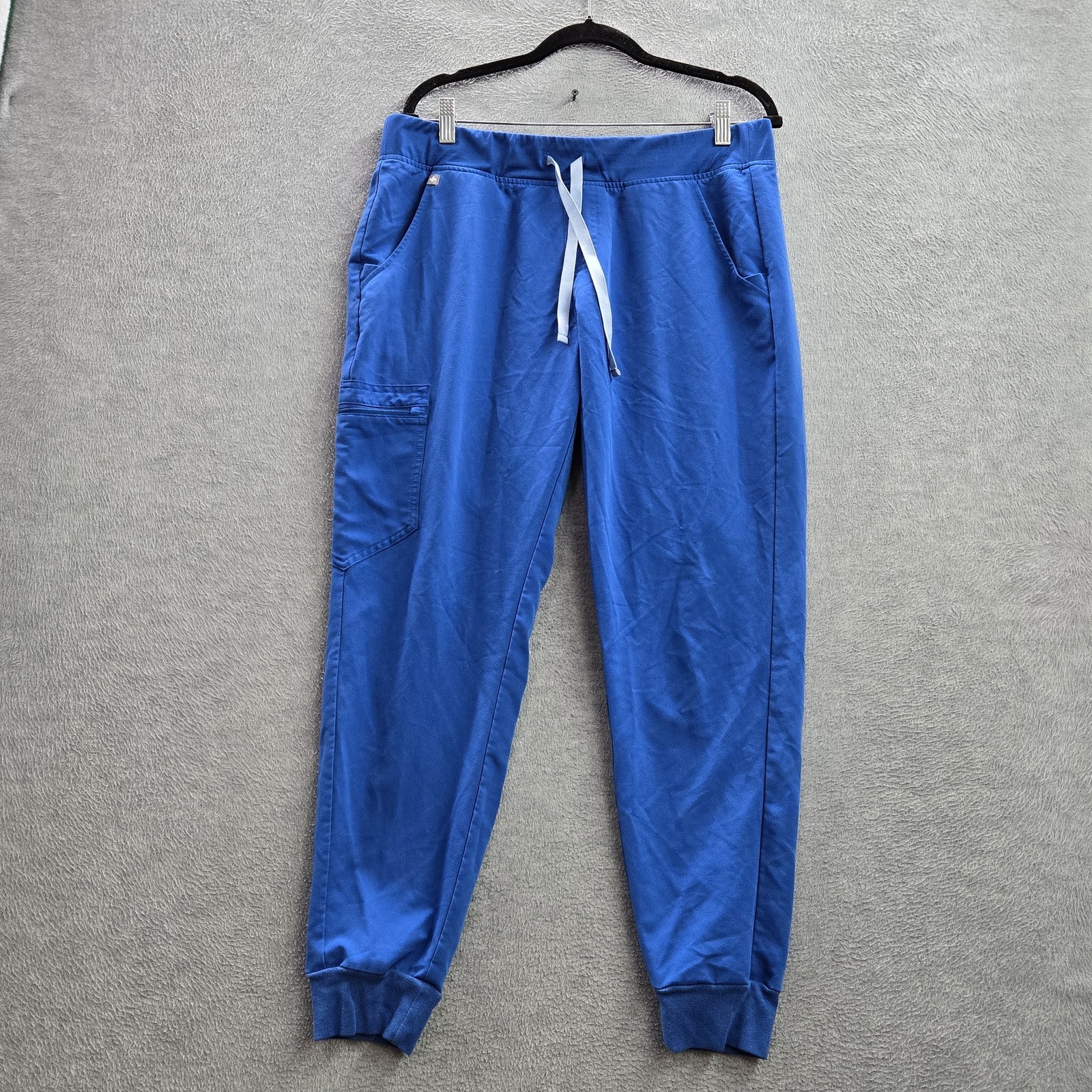 FIGS Women Scrub Pants L Blue Zamora Jogger Technical Collection PO#2707