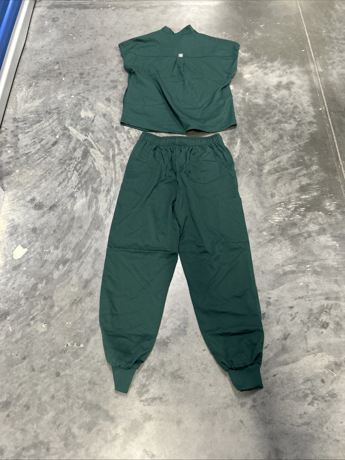 Niaahinn Scrubs Top And Jogger Pants Size Medium Green