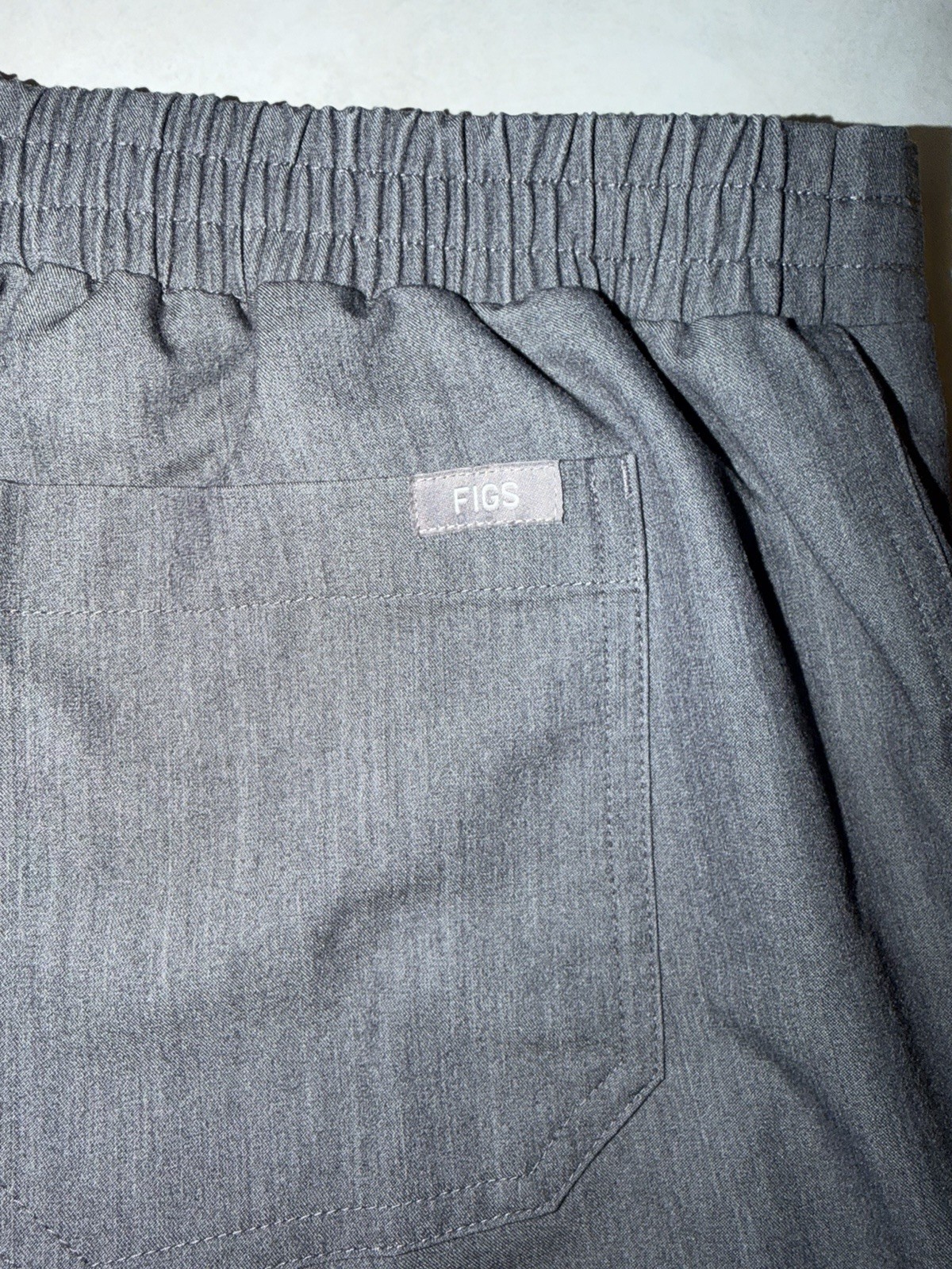 FIGS Technical Yola Skinny Scrub Pants Gray Women’s Size Small #TW2000R EUC