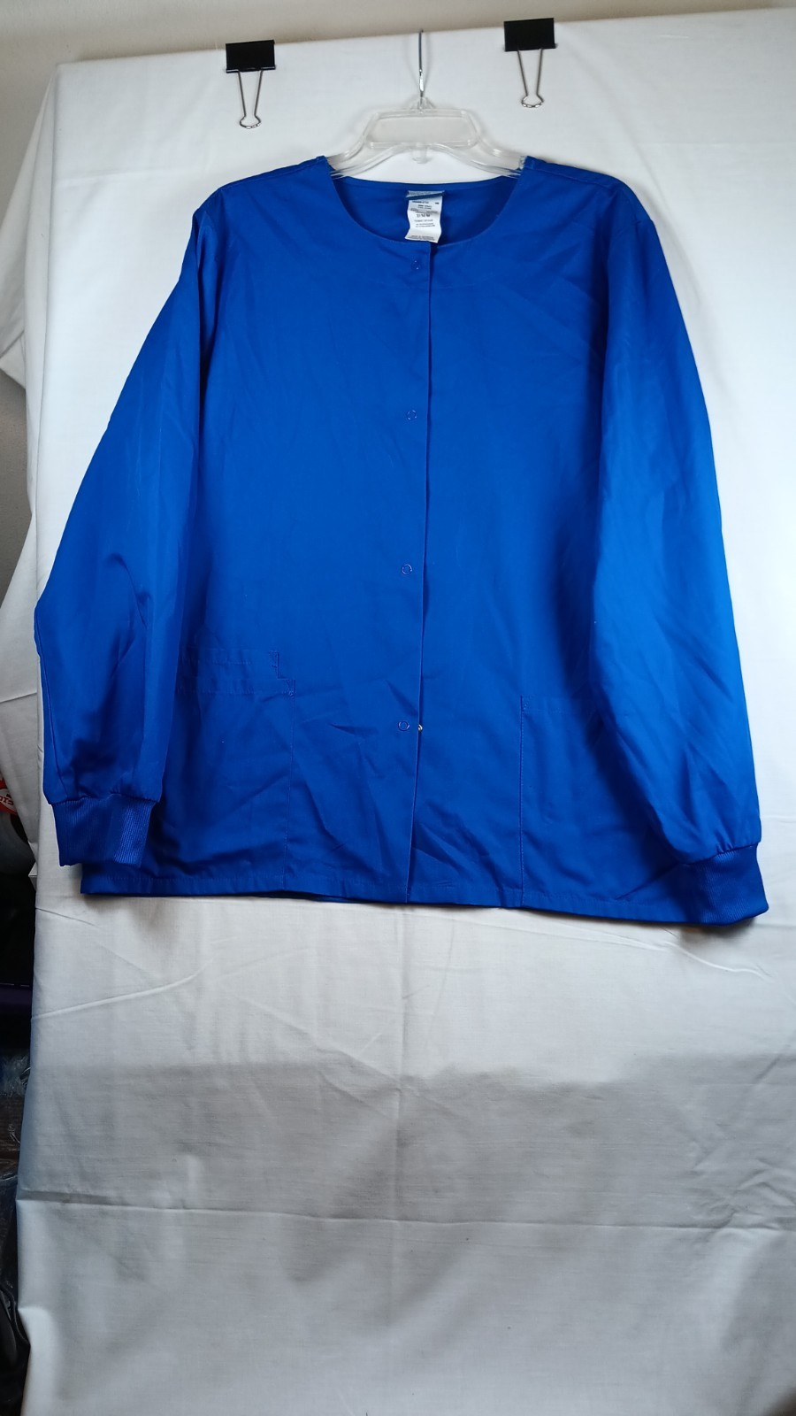 Cherokee Scrub Jacket Royal Blue