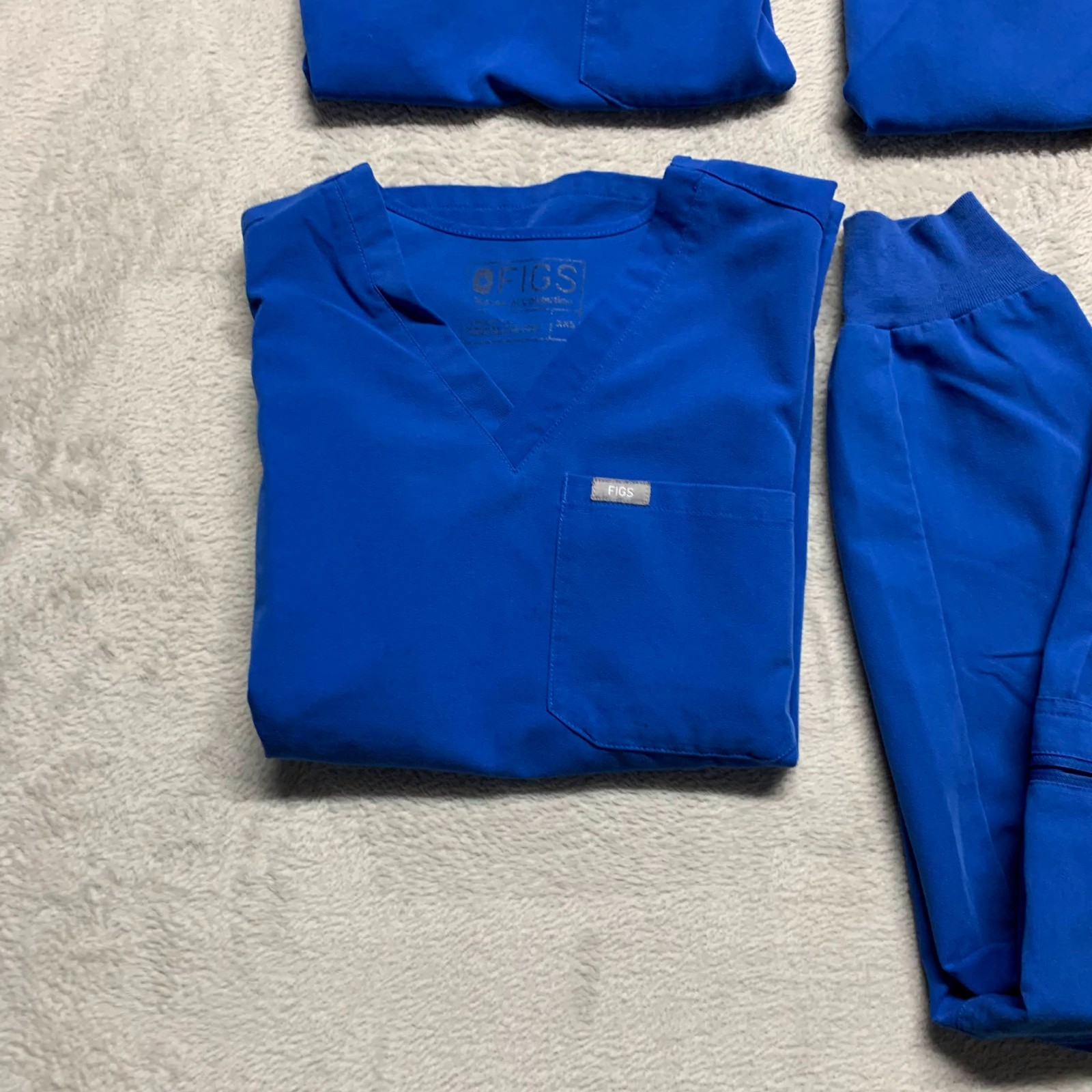Figs Technical Collection Scrub Top Lot Of 7 XXS Tops 2 XS Cargo Pants