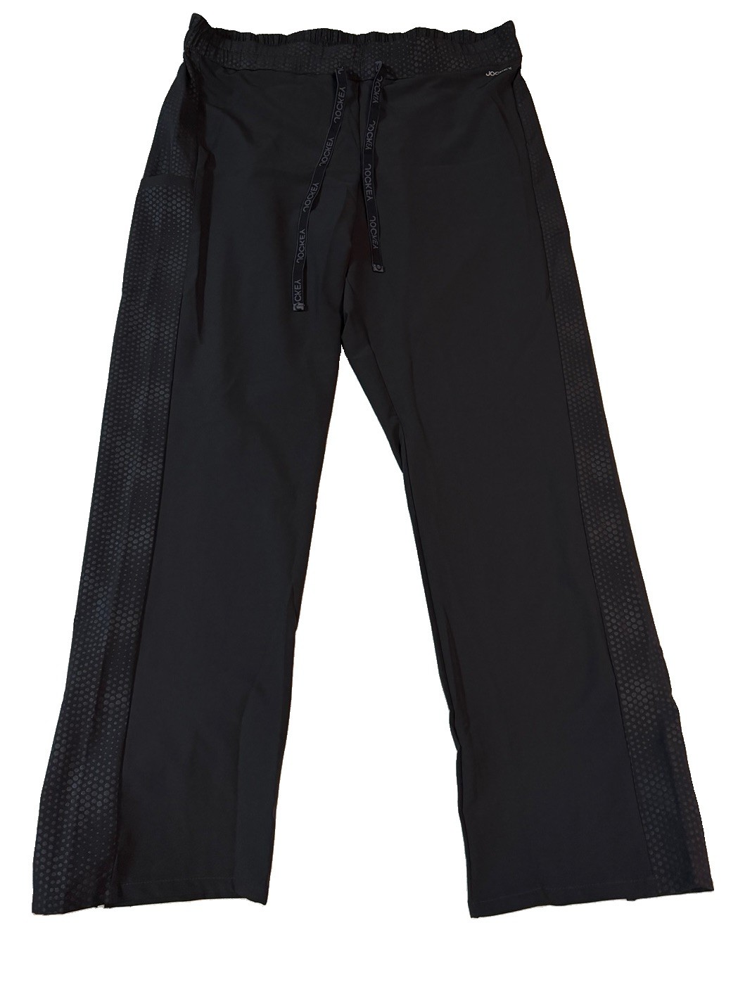 JOCKEY Drawstring Cargo Pocket Women’s Scrub Pants 2466-037 BLACK – Medium