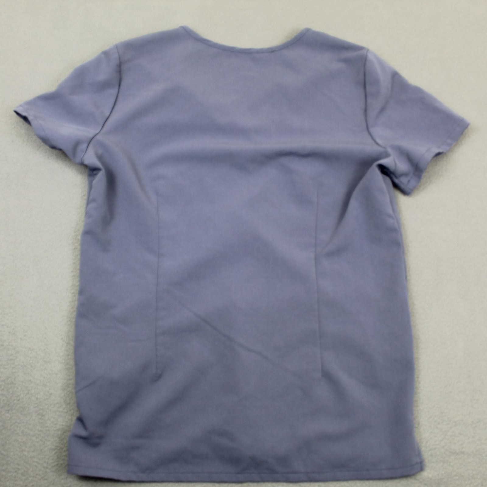 FIGS Scrub Top Womens XS Slate Blue Casma V Neck Technical Collection
