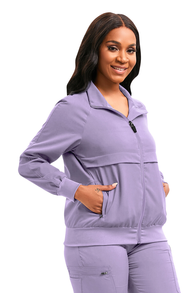 2025 3-in-1 Scrub Uniform Set Medical Nursing Zipper-Coat Long Sleeve Jackets