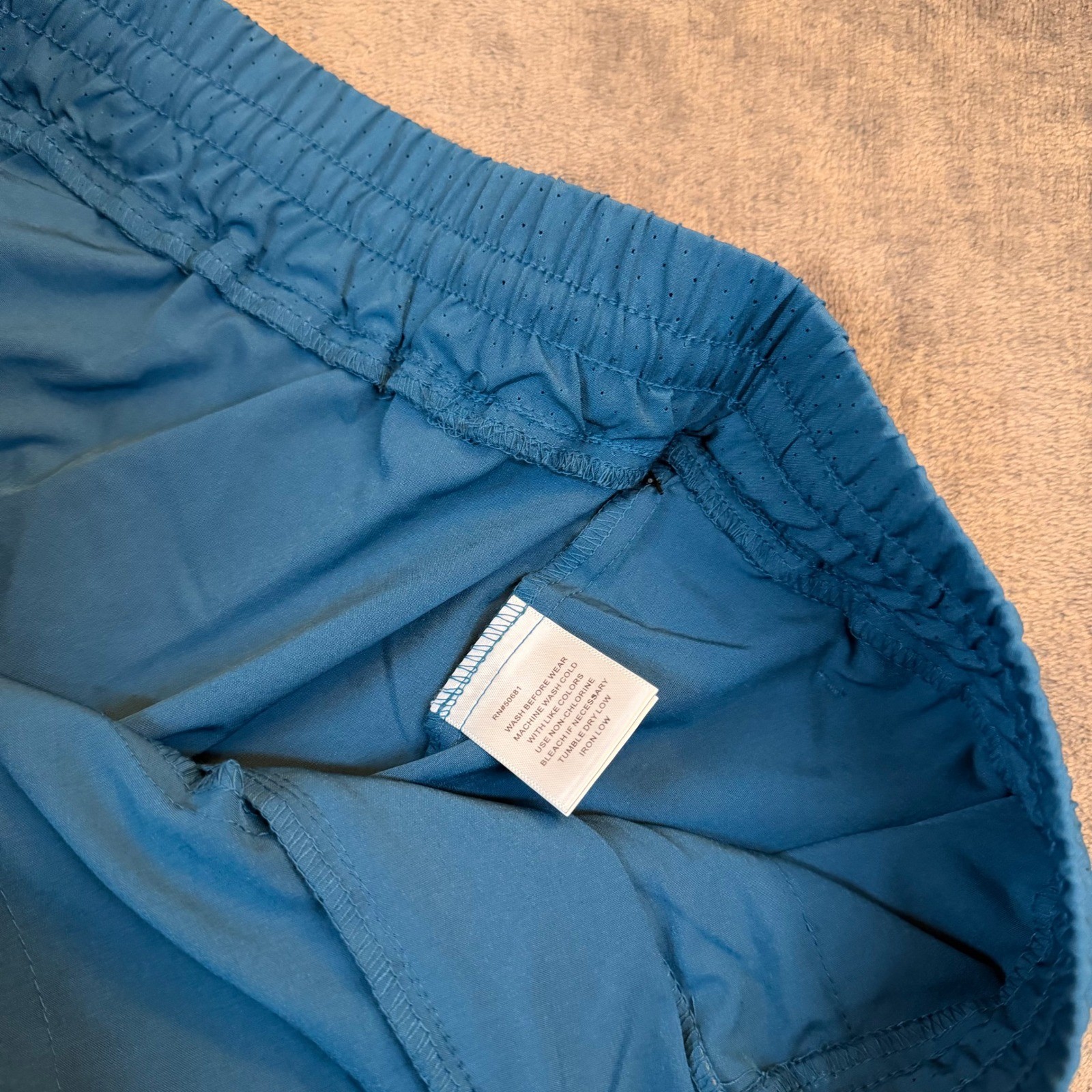 Barco One Cargo Jogger Scrubs Mens Large 6-Pocket Performance Bahama Blue NWT