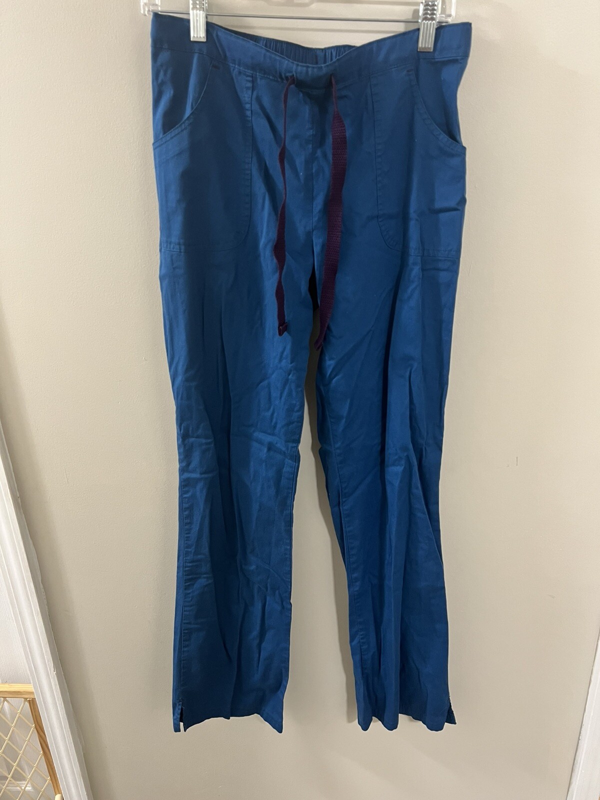 BIO Caribbean Blue Scrub Pants Bring It On Women’s Small Tall ST