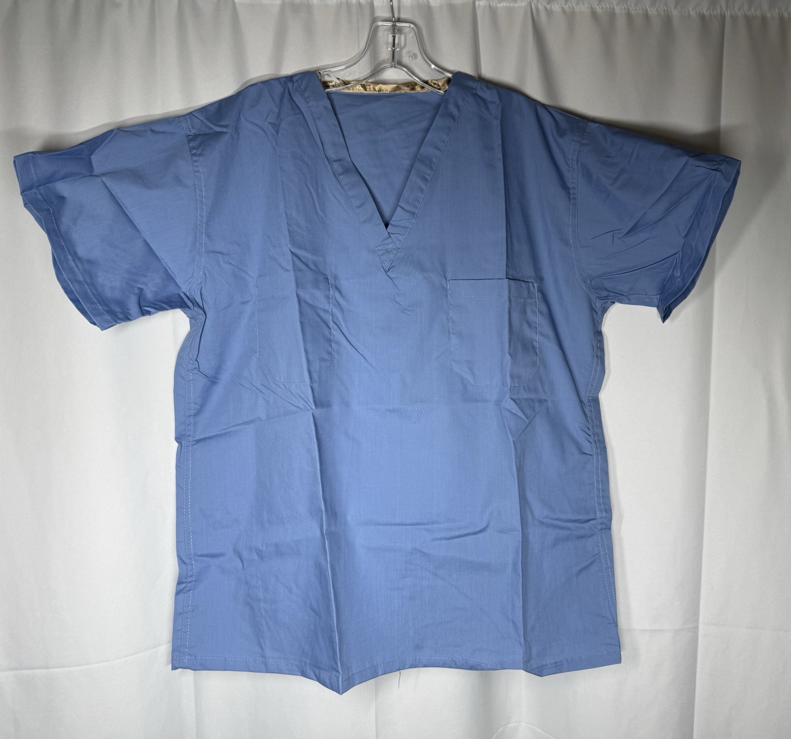 * BRAND NEW* Fashion Seal Healthcare Blue Scrub Top-Medium Pack Of 6