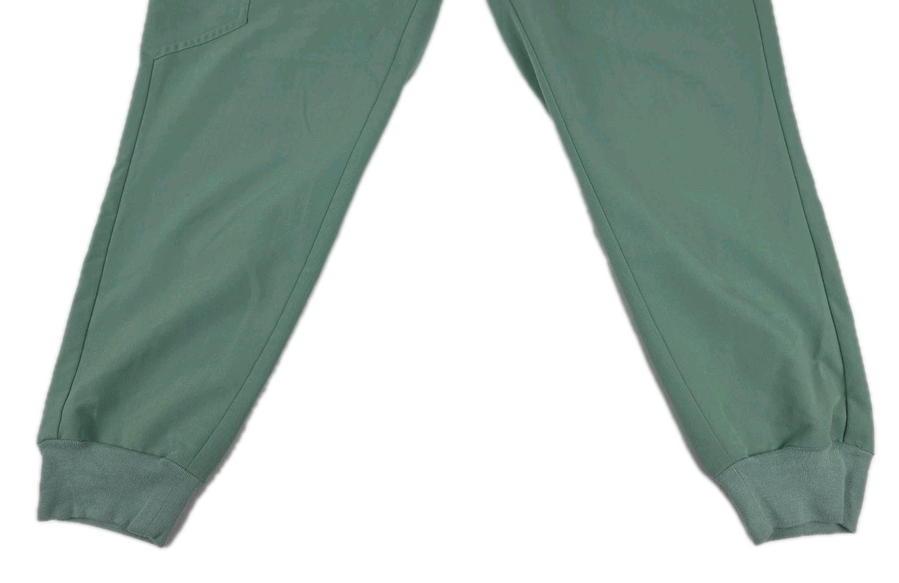 Figs Zamora Jogger Scrub Bottoms Women’s XL Petite Jade W18SW2005P EUC