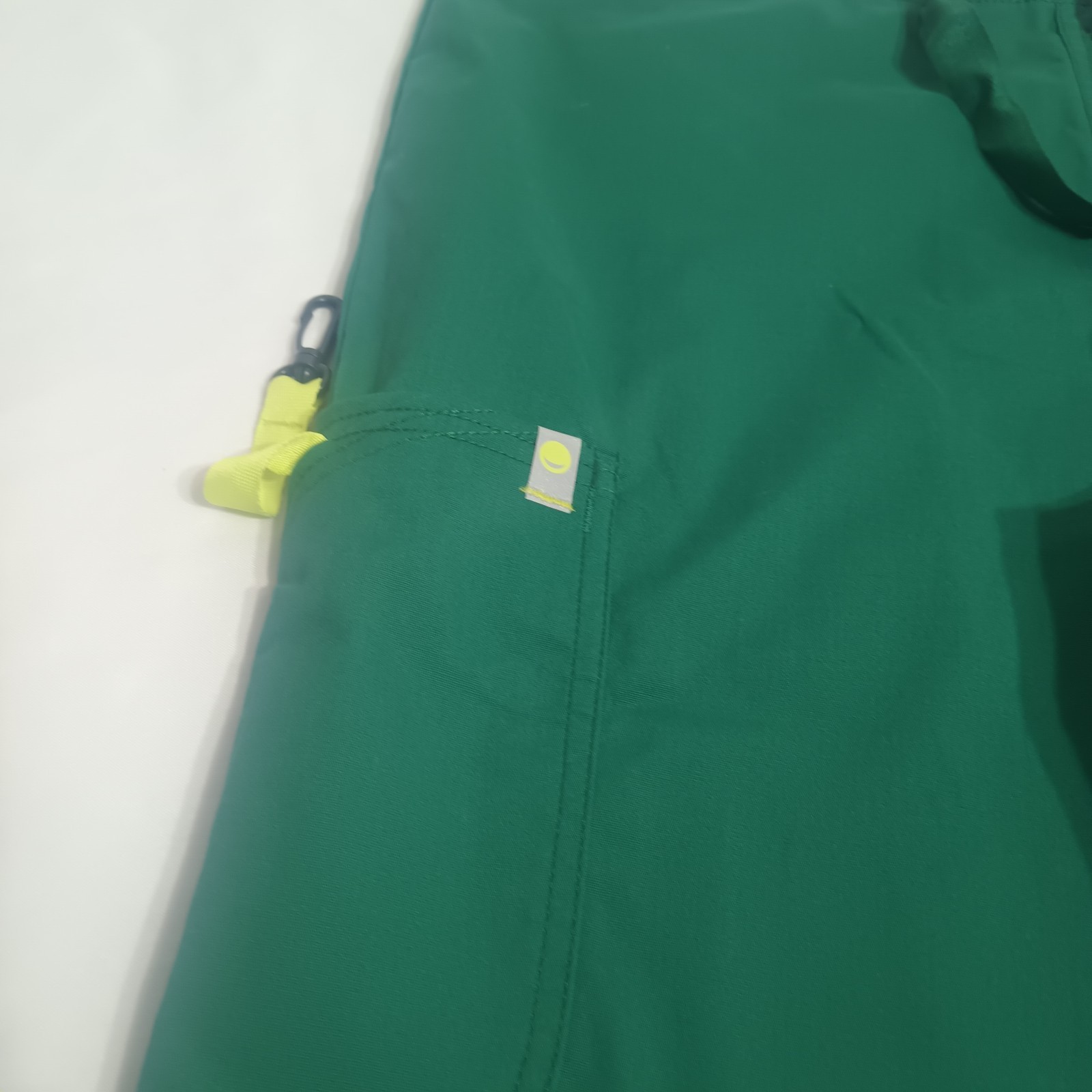 Code Happy Scrub Pants Hunter Green Men’s size Small Tall New NWTS