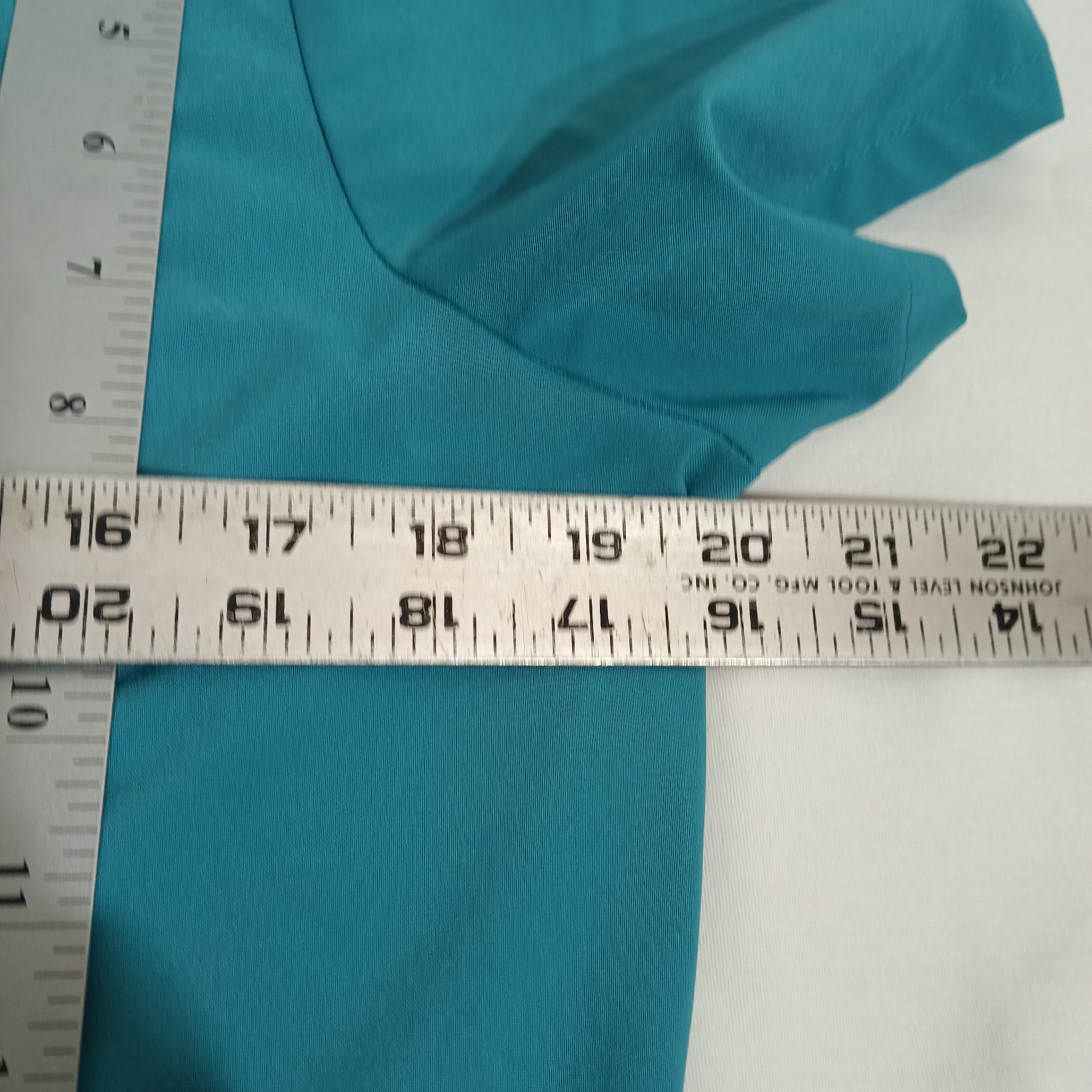 Easy Stretch Scrub Top Teal Women’s Size Small