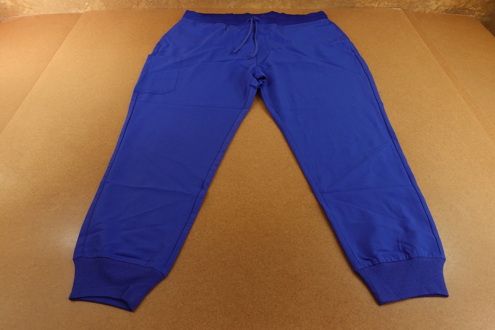 Mandala Womens Size 2XL Galaxy Blue High Waisted Jogger Scrub Pants NWT