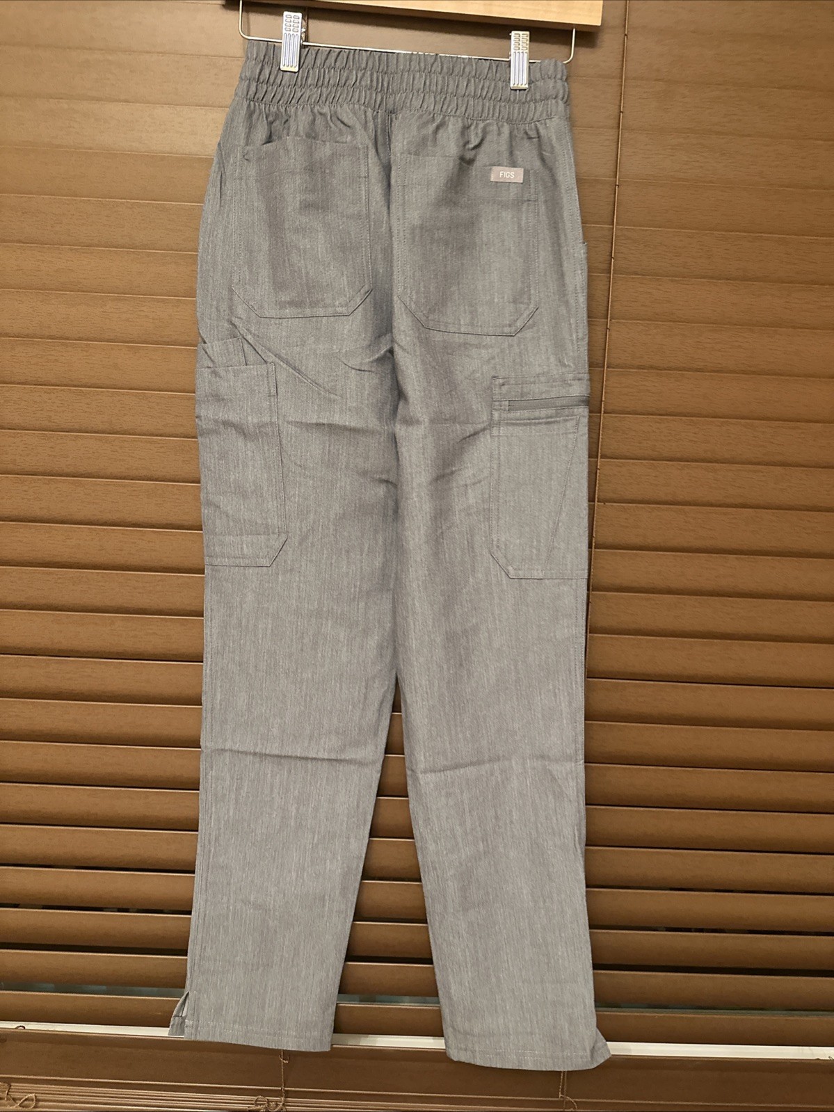NWT FIGS Women’s XXS High Waisted Yola High Waisted Scrub Pant Petite Graphite