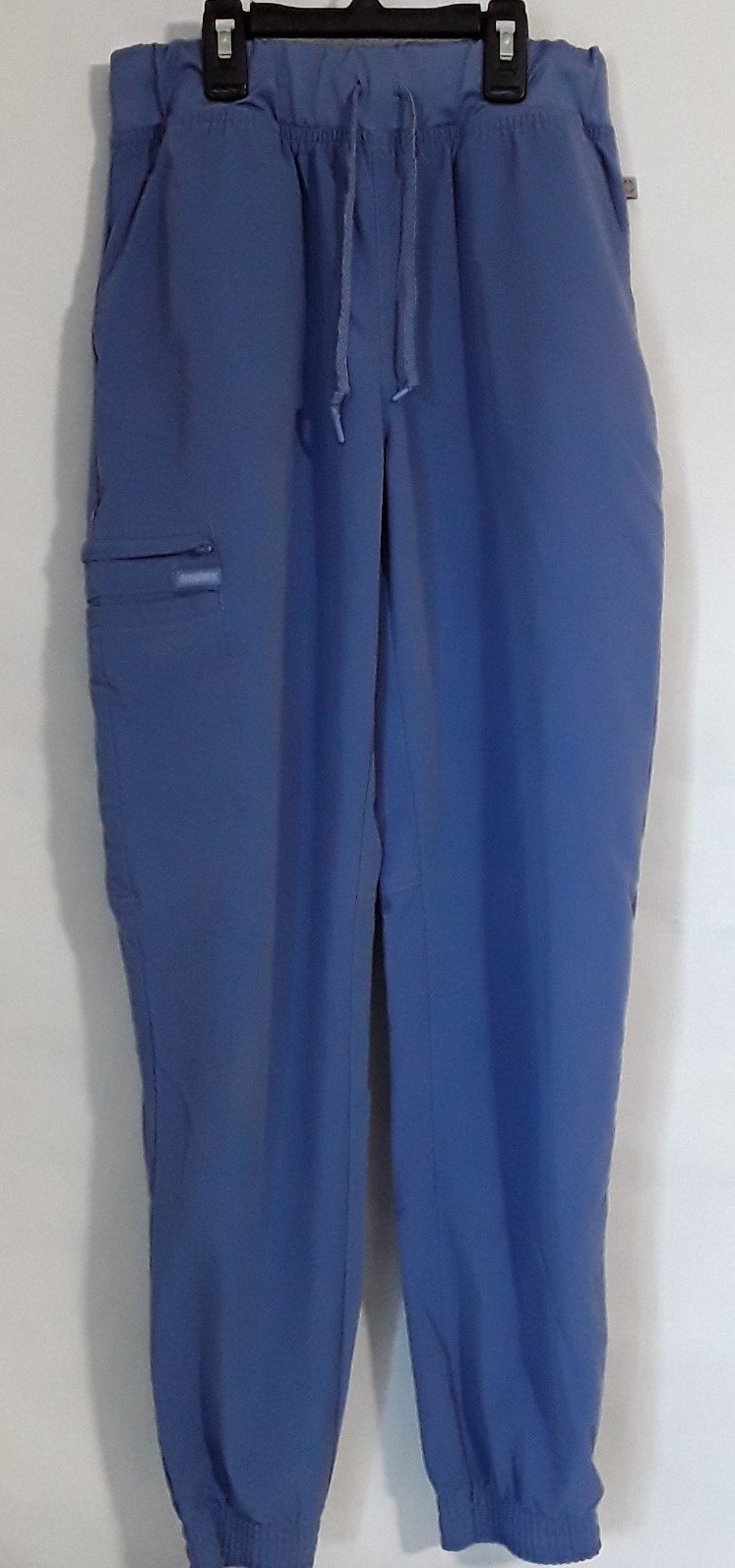 Cherokee Euphoria Professional Scrub Bottoms Ceil Blue Small Joggers. A+Cond.