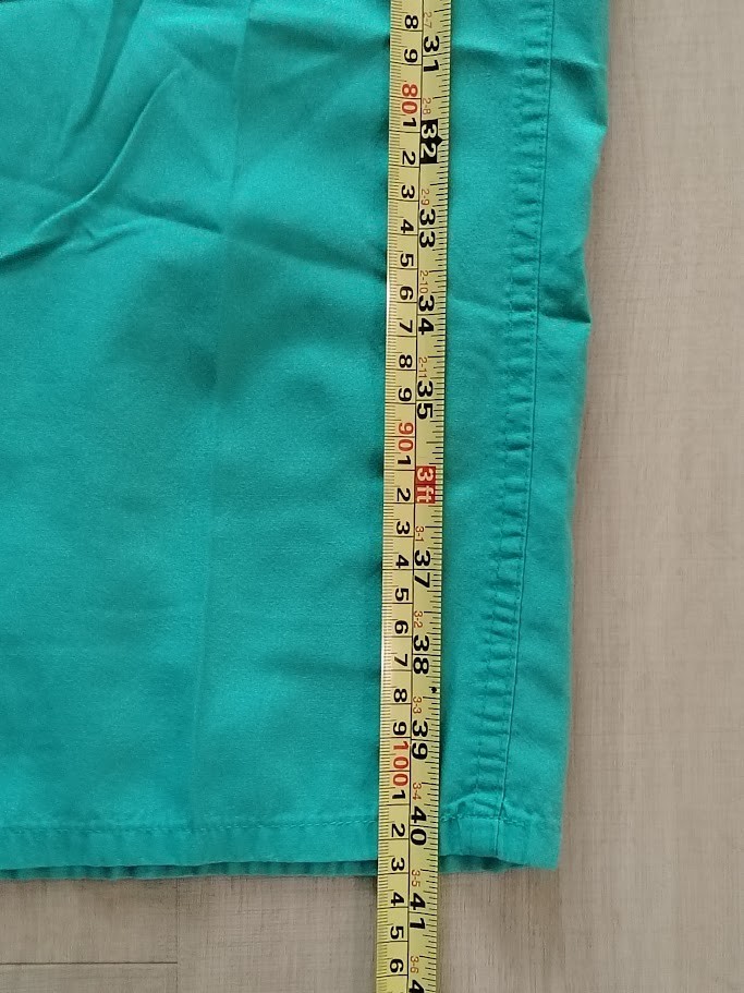 Fashion Seal Healthcare Green Scrub Pants Size M Drawstring Waist Vintage