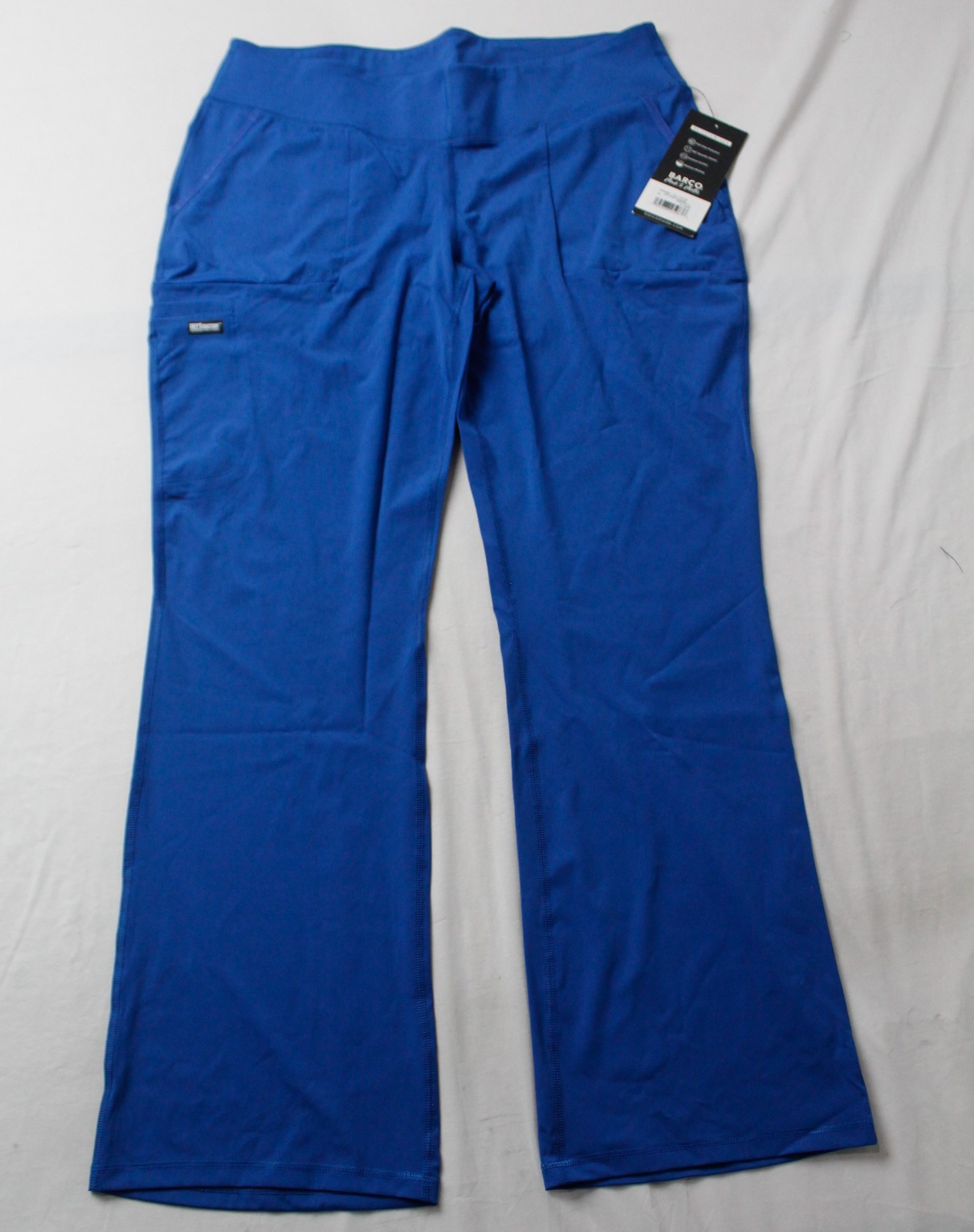 Grey’s Anatomy by Barco Women’s Swift V-Front Knit Pants MS7 New Royal Size XL