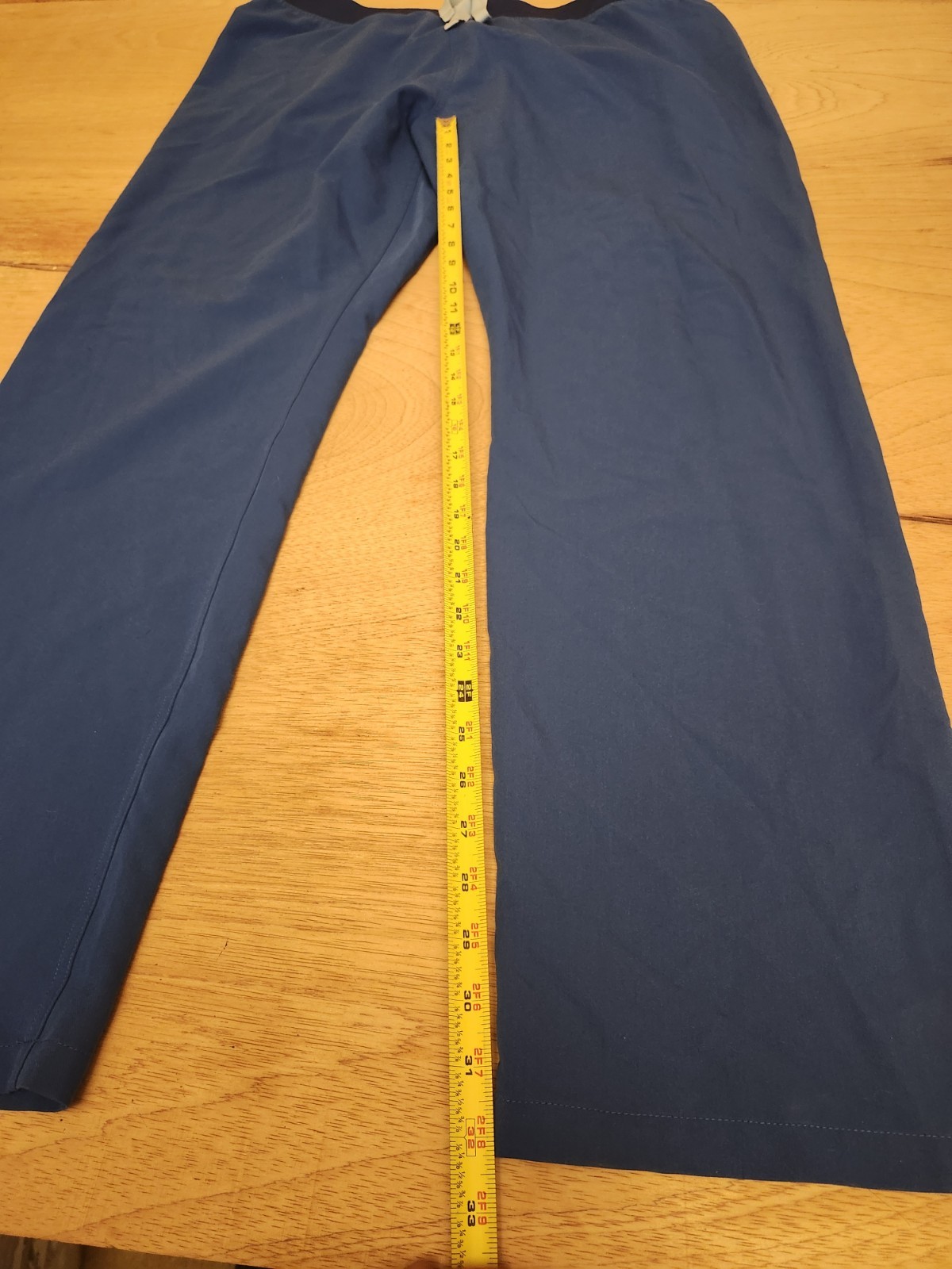 Figs Scrub Pants Mens XL Tall Livingston Blue Medical 31″ Nurse Pockets Comfort