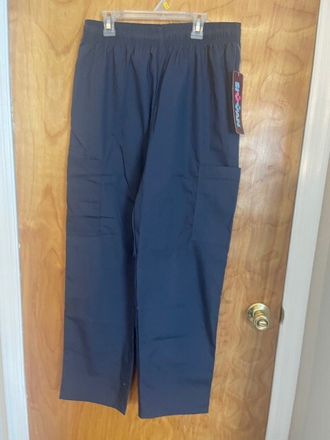Sivvan Brand Women’s Scrub Pants – NWOT- Size M – Dark Gray