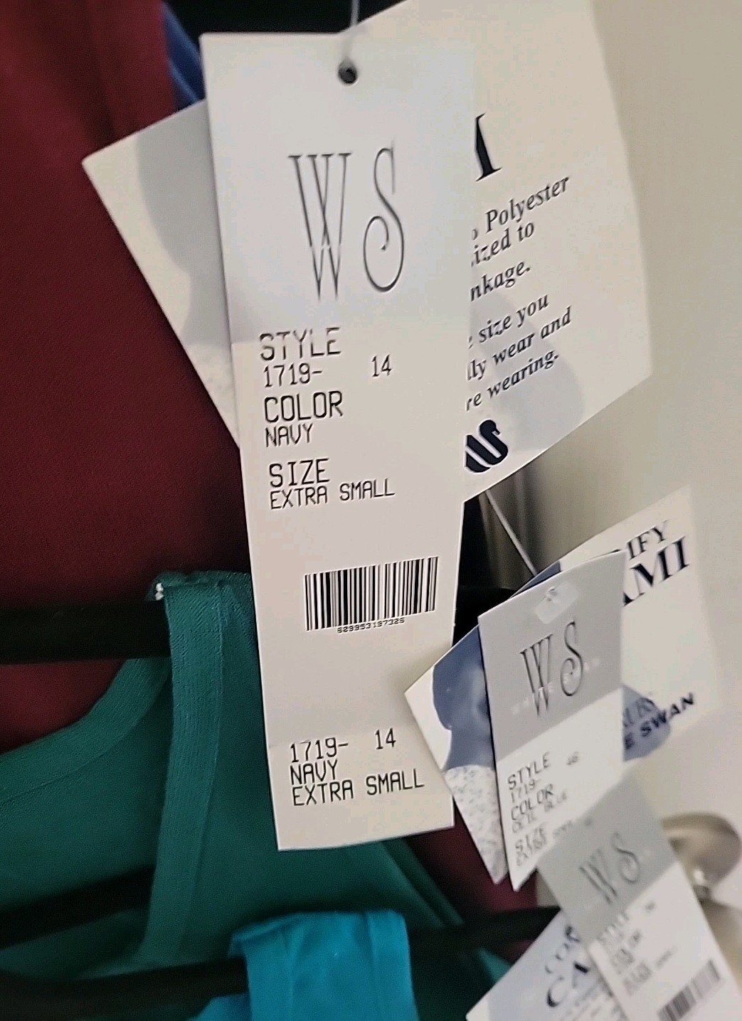 Comfy Cami Working Scrubs By White Swan NWT 5 Colors Size XS Discount W/multiple