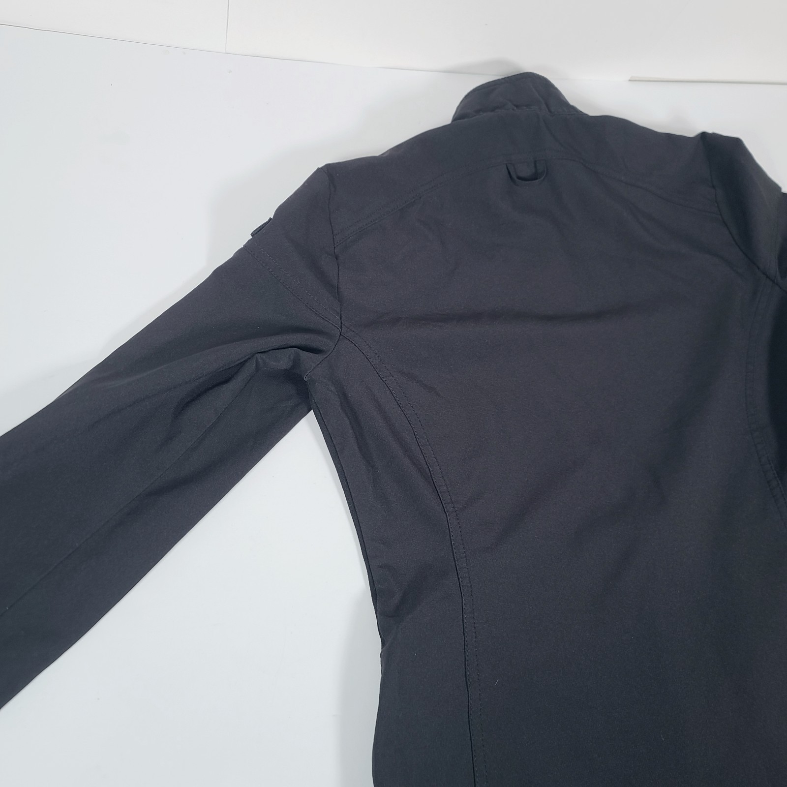 Cherokee iFlex Jacket Women’s XS Black Scrub Nursing Medical Uniform Full-Zip