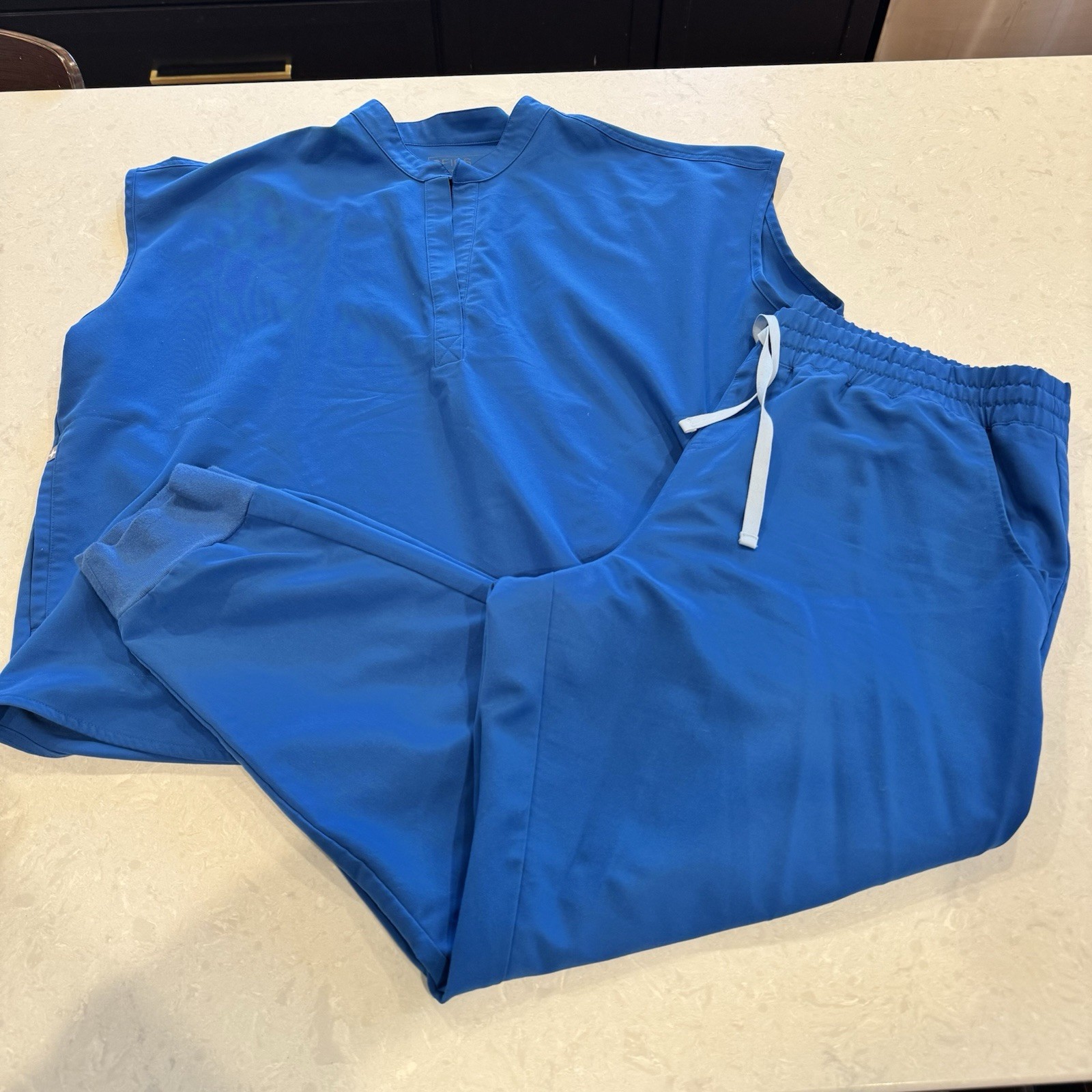 FIGS Women’s Scrub Set Top & Pants XXL Royal Blue WXXSW1003 PO#2043