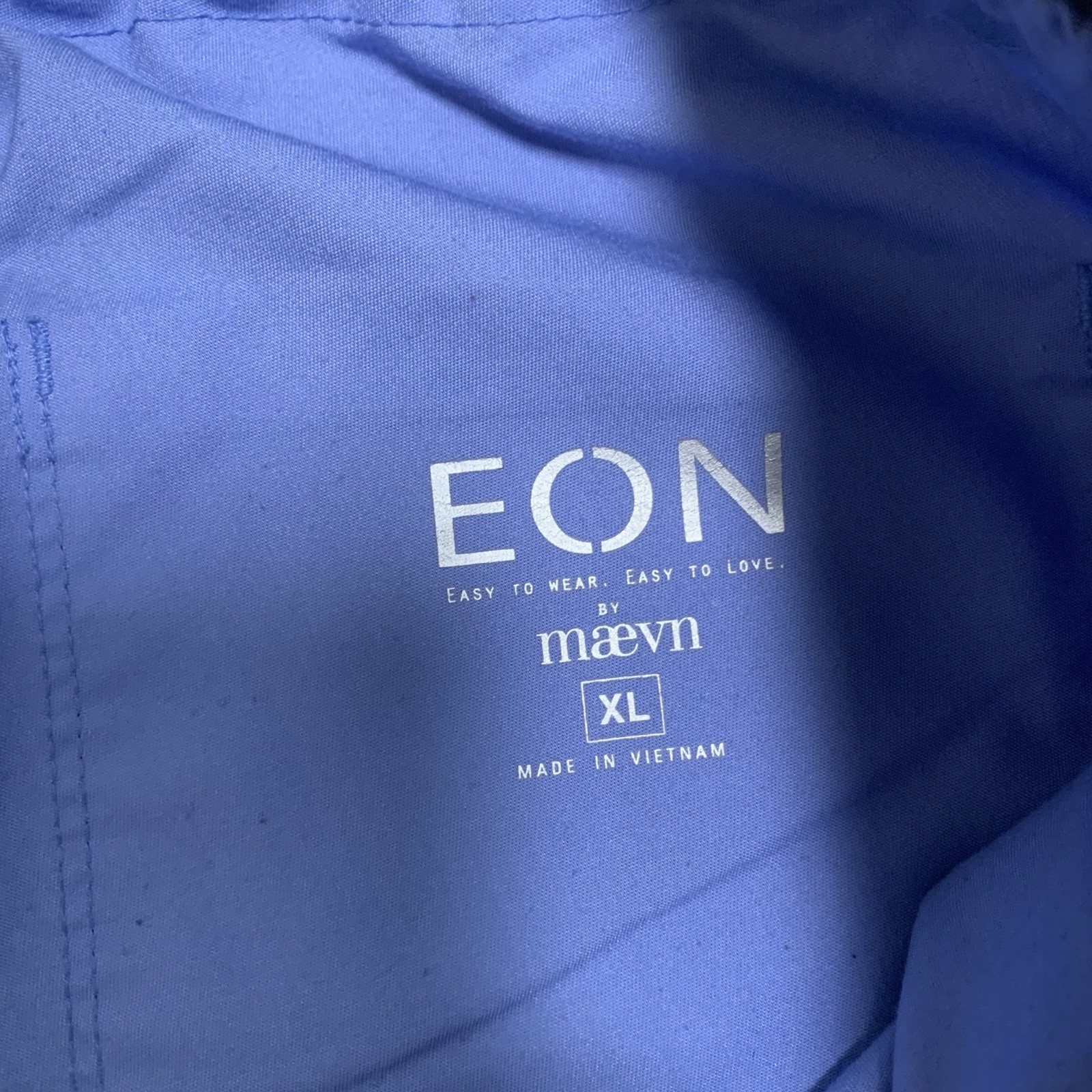 EON By Maevn XL Blue Scrub Pants