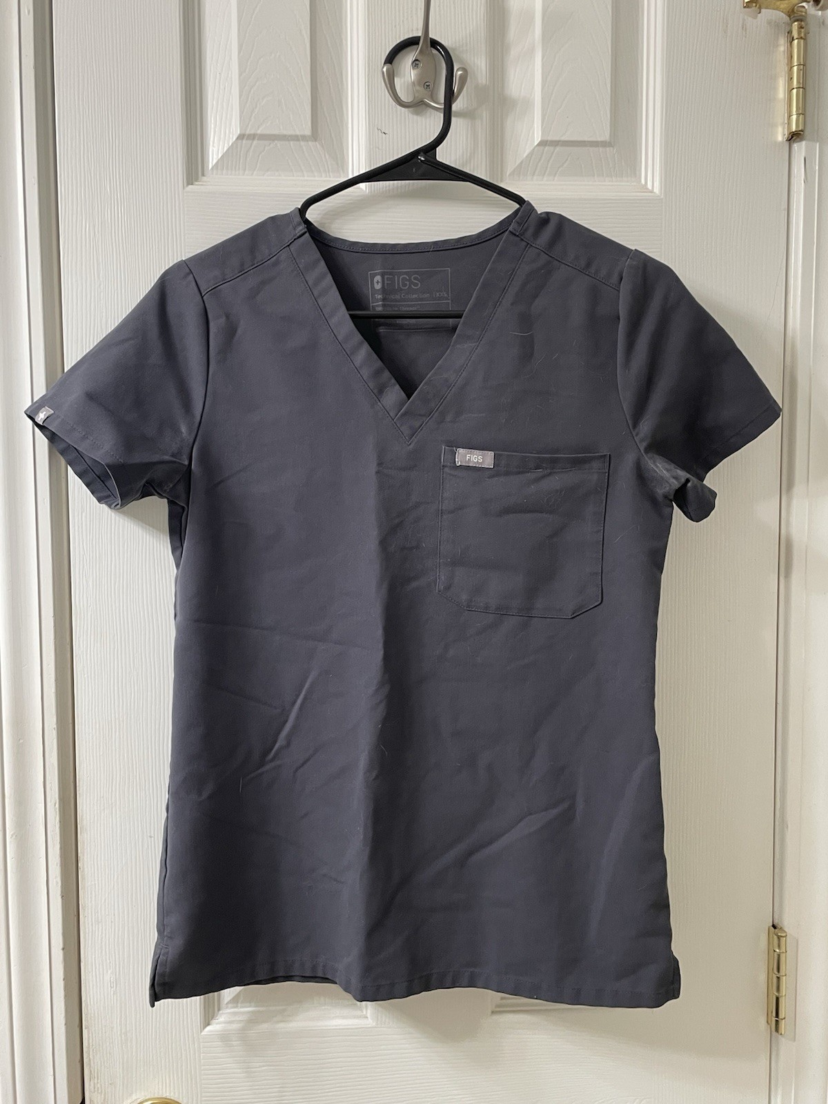 Figs Scrub Top Womens Size XXS One-Pocket Technical Collection