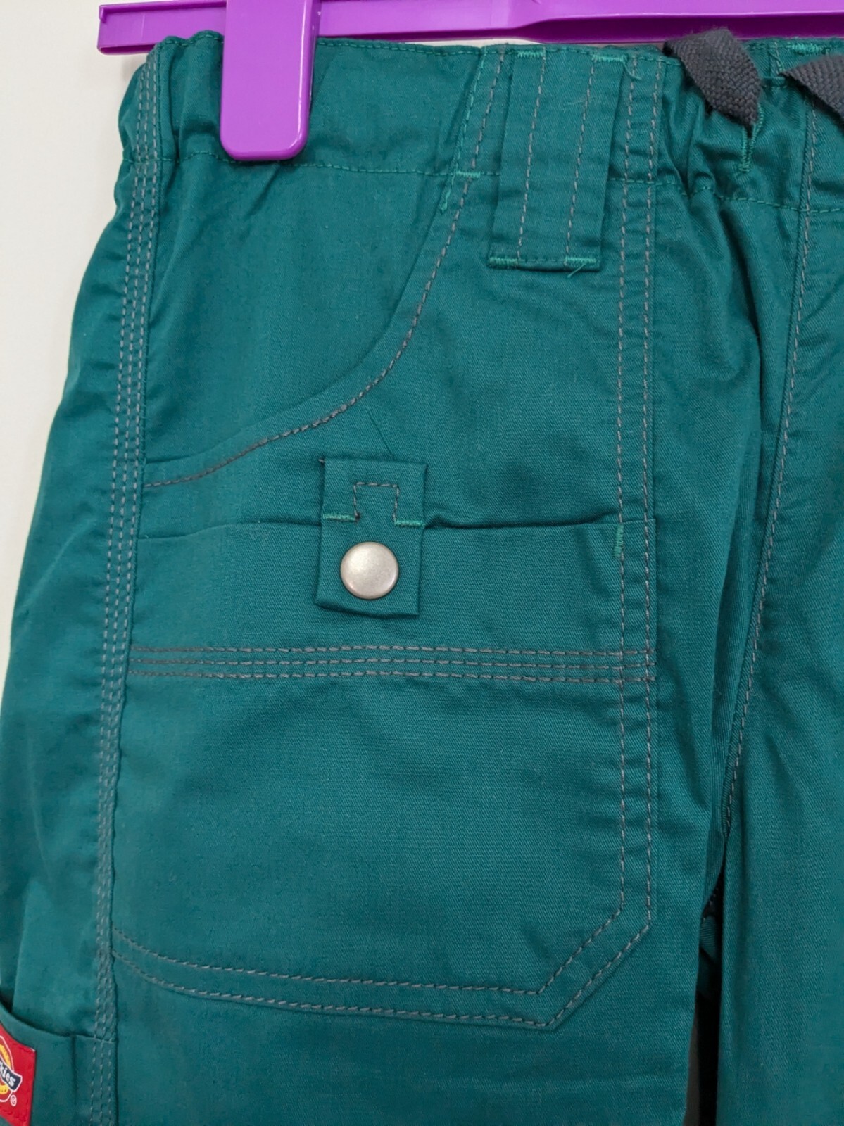 Women’s Dickies 9 pocket Gen Flex Pants Scrub Pant, Size XXSP, Color ~ Hunter