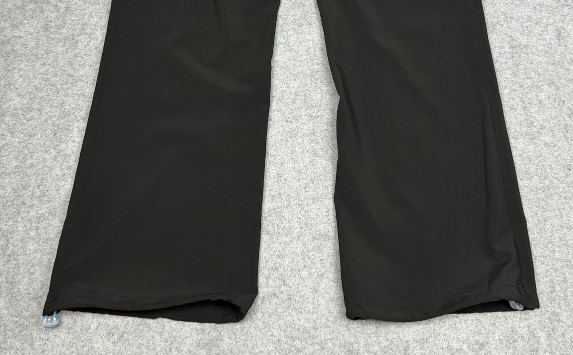 Urbane Performance Scrub Pants Womens Medium Black Stretch Pull On 32×31 Pockets