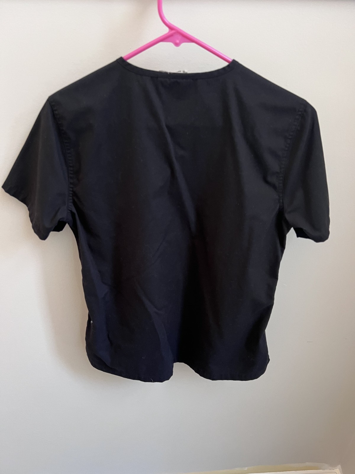 Urbane Scrubs Crossover Scrub Top Style # 9534 Black XS
