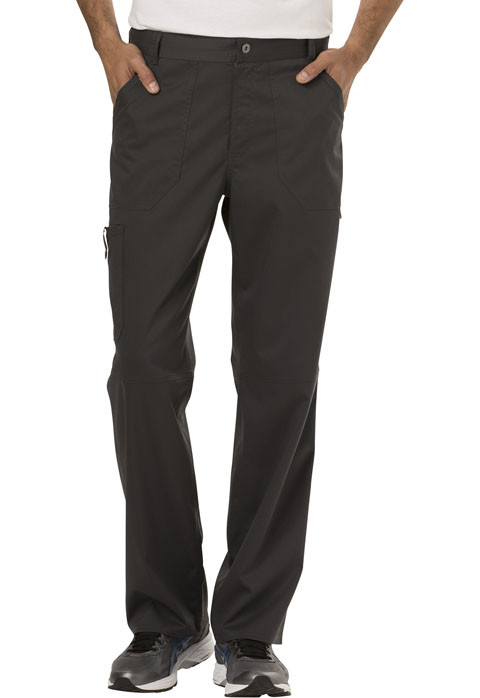 Scrubs Cherokee Workwear Mens Fly Front Pant WW140 PWT Pewter FREE Shipping