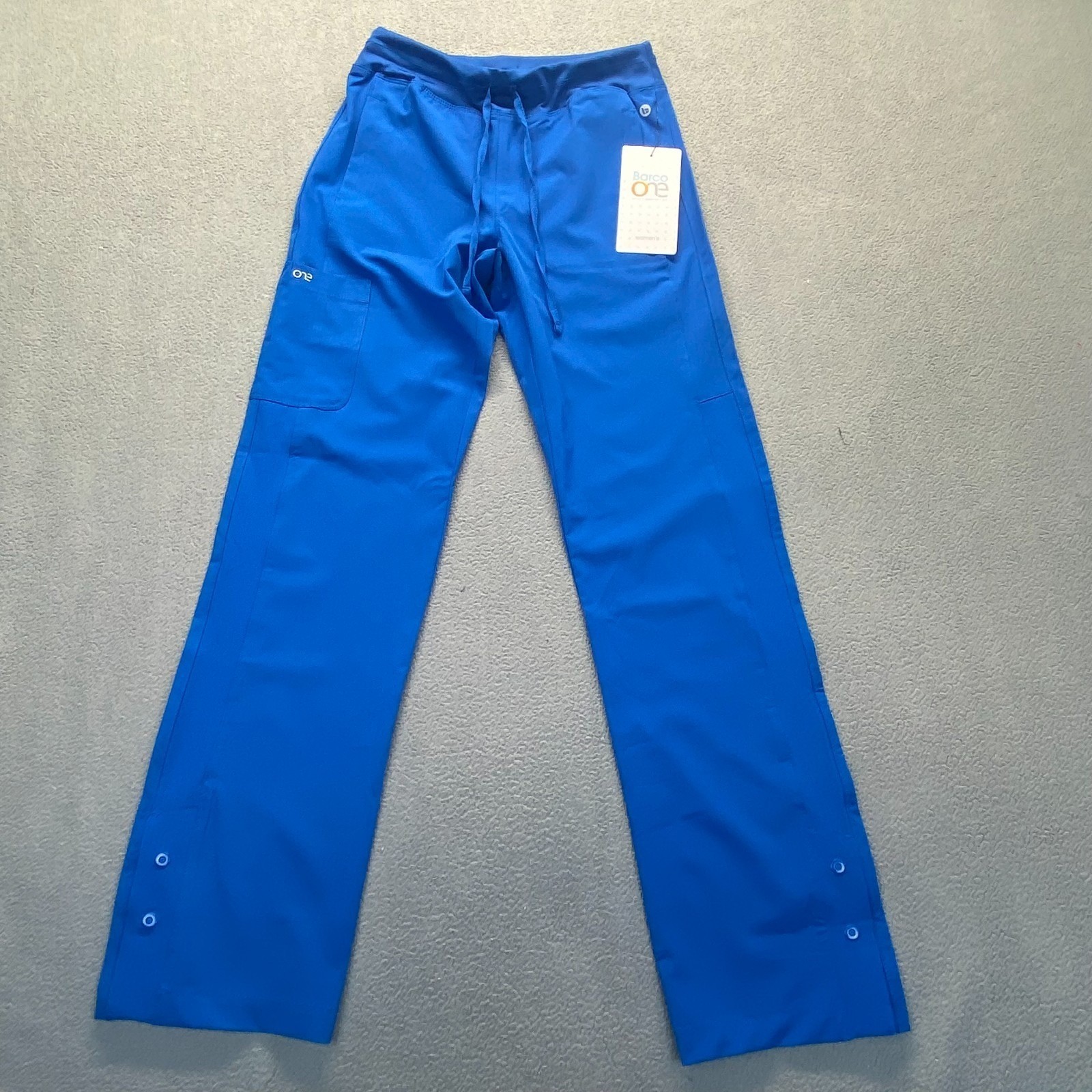BARCO One Royal Blue Size XXS 5205 4 Pkt Knit Waist Seamed Pant