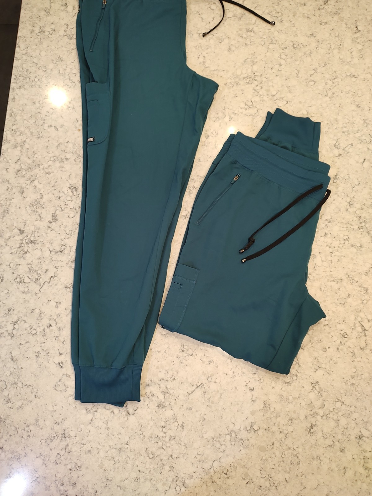 Grey’s Anatomy Unisex Scrub Pants Jogger Bahama Blue XLT Barco SPANDEX Stretch