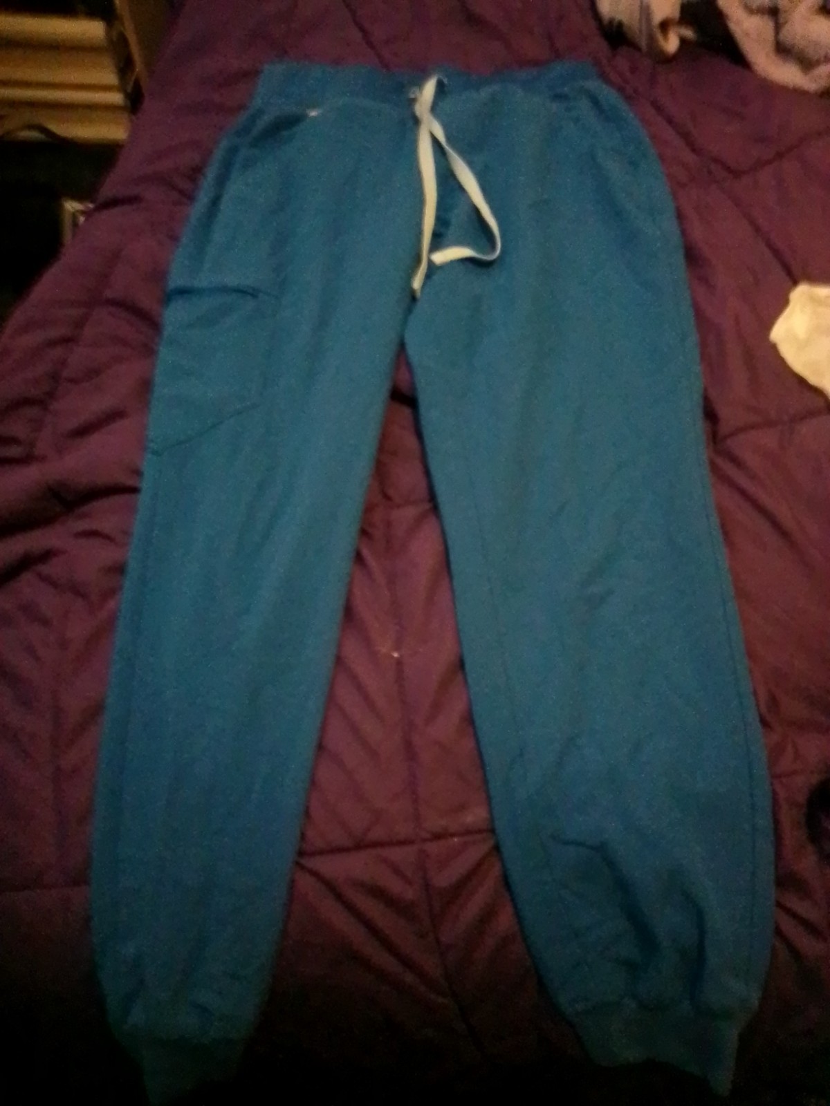figs jogger scrub pants Women’s Size Small Blue
