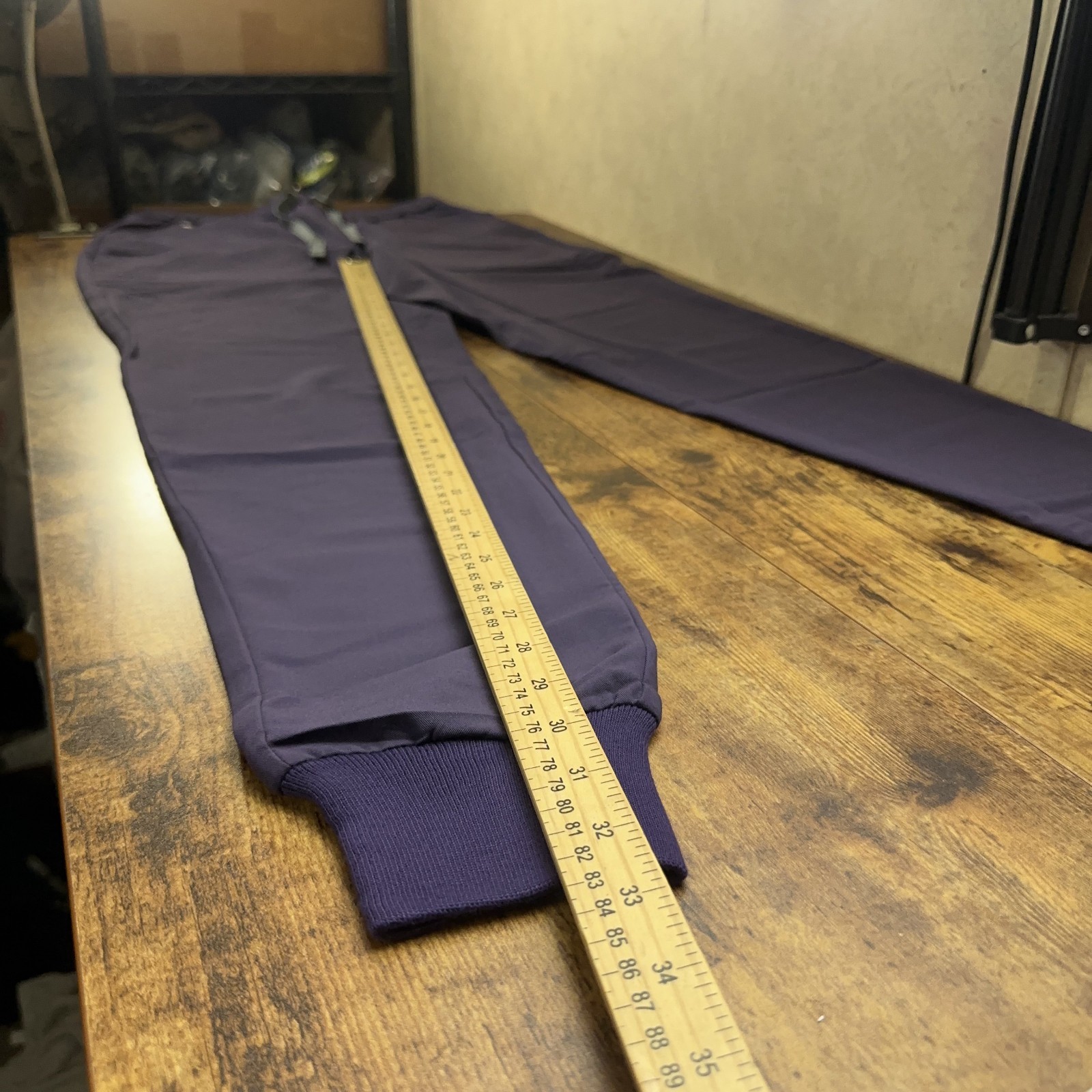 Figs Tansen Jogger 2.0 Scrub Pants Mens Size Small TALL Purple Shadow