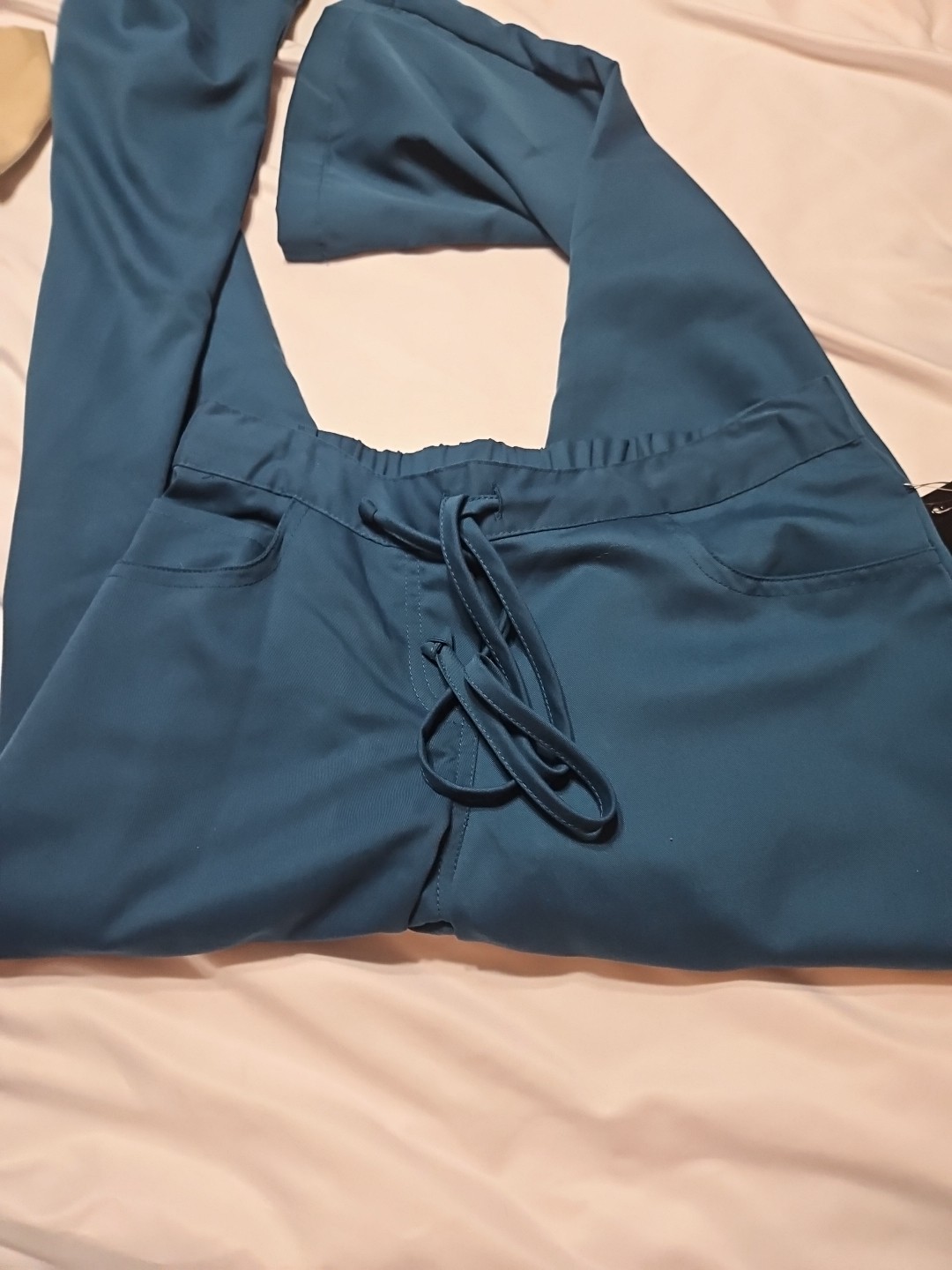 Women’s Grey’s Anatomy By Barco XS Petite Active Scrub Pants Bahama Blue Green