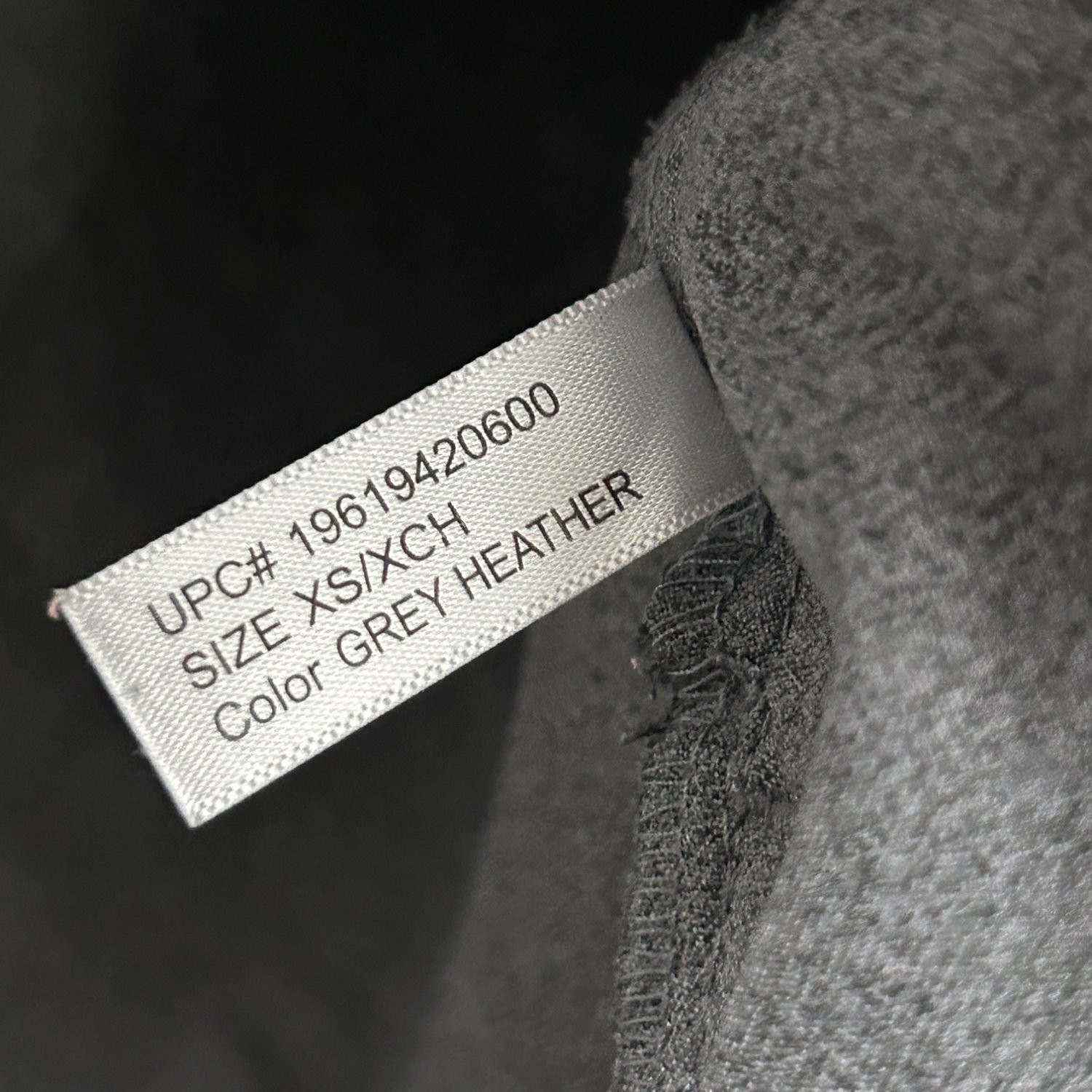 Climate Right by Cuddl Duds Scrub Top Womens XS Grey Heather Stretch V-Neck