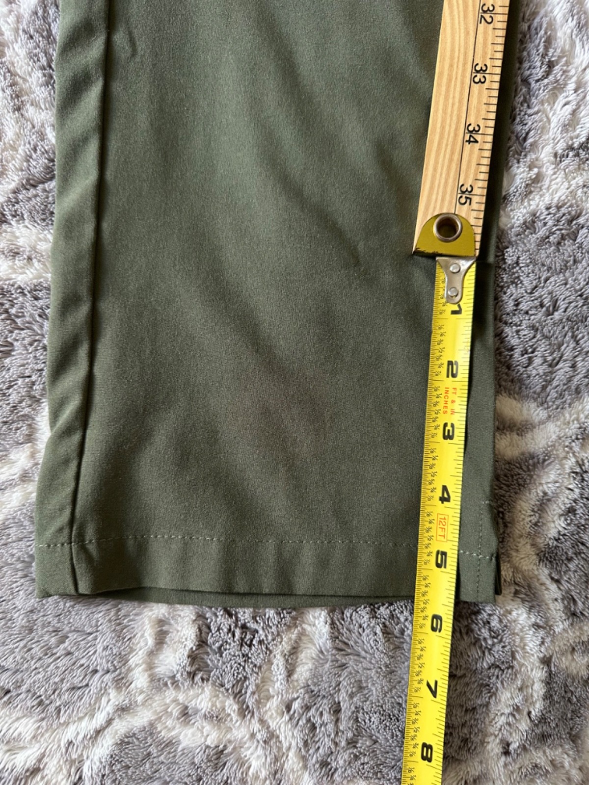 MED GEAR Men’s Size Medium Drawstring Green Scrub Pants