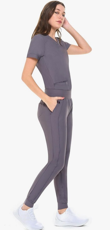 Natural Uniforms Ultra Stretch Womens Jogger Scrub Set 8700