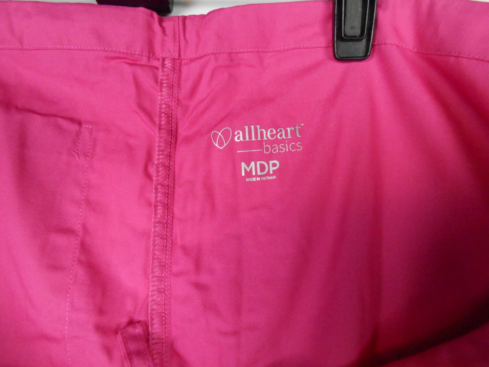All Heart SCRUB BASIC Women’s Scrub Pant – PINK- MDP MEDIUM PETITE