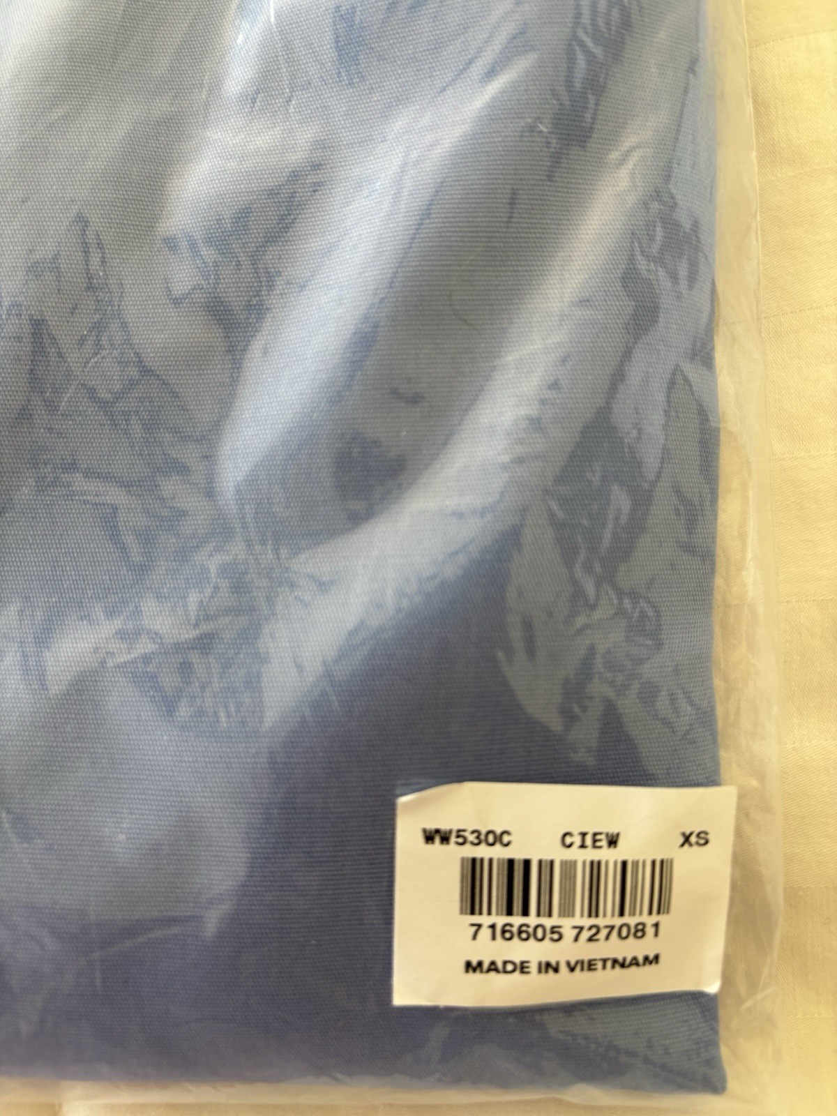 Cherokee Workwear Women Scrub Set XS Blue V-Neck Top and Pants WW530C